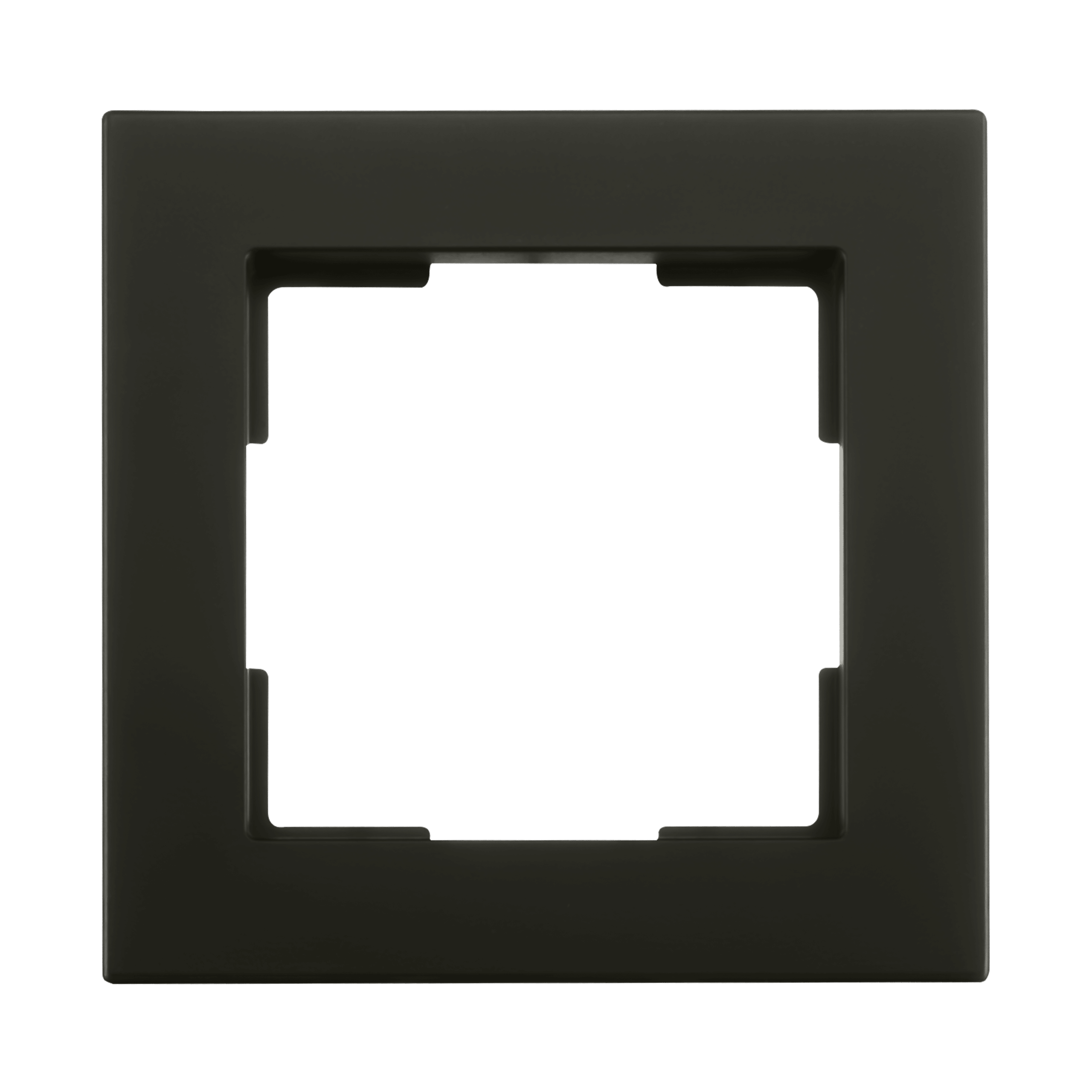 Ion Industries V1 - cadre de recouvrement simple - noir mat