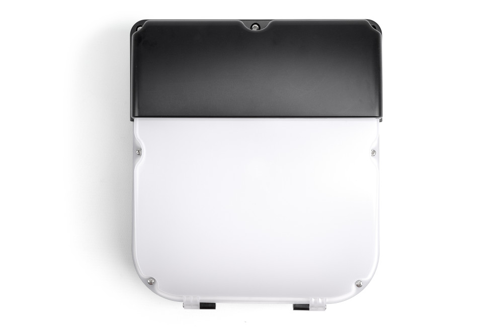Integral LED Slim - applique murale d"extérieur avec capteur - 11,5 x 26,5 x 30,6 cm - LED 30W inclus - couleur de lumière réglable - IP65 - noir