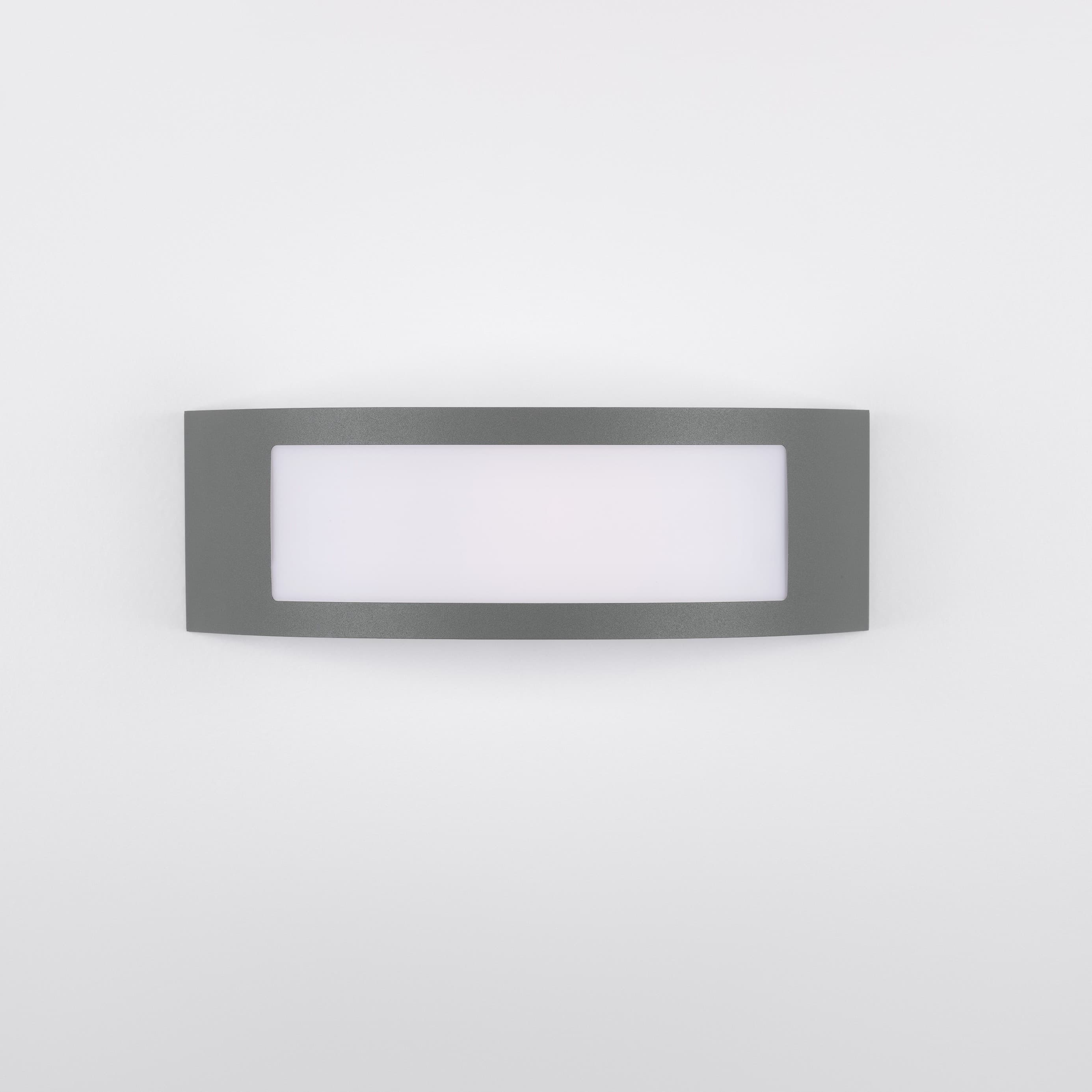 Nova Luce Zenith - applique d"extérieur - 30,3 x cm - IP44 - gris foncé