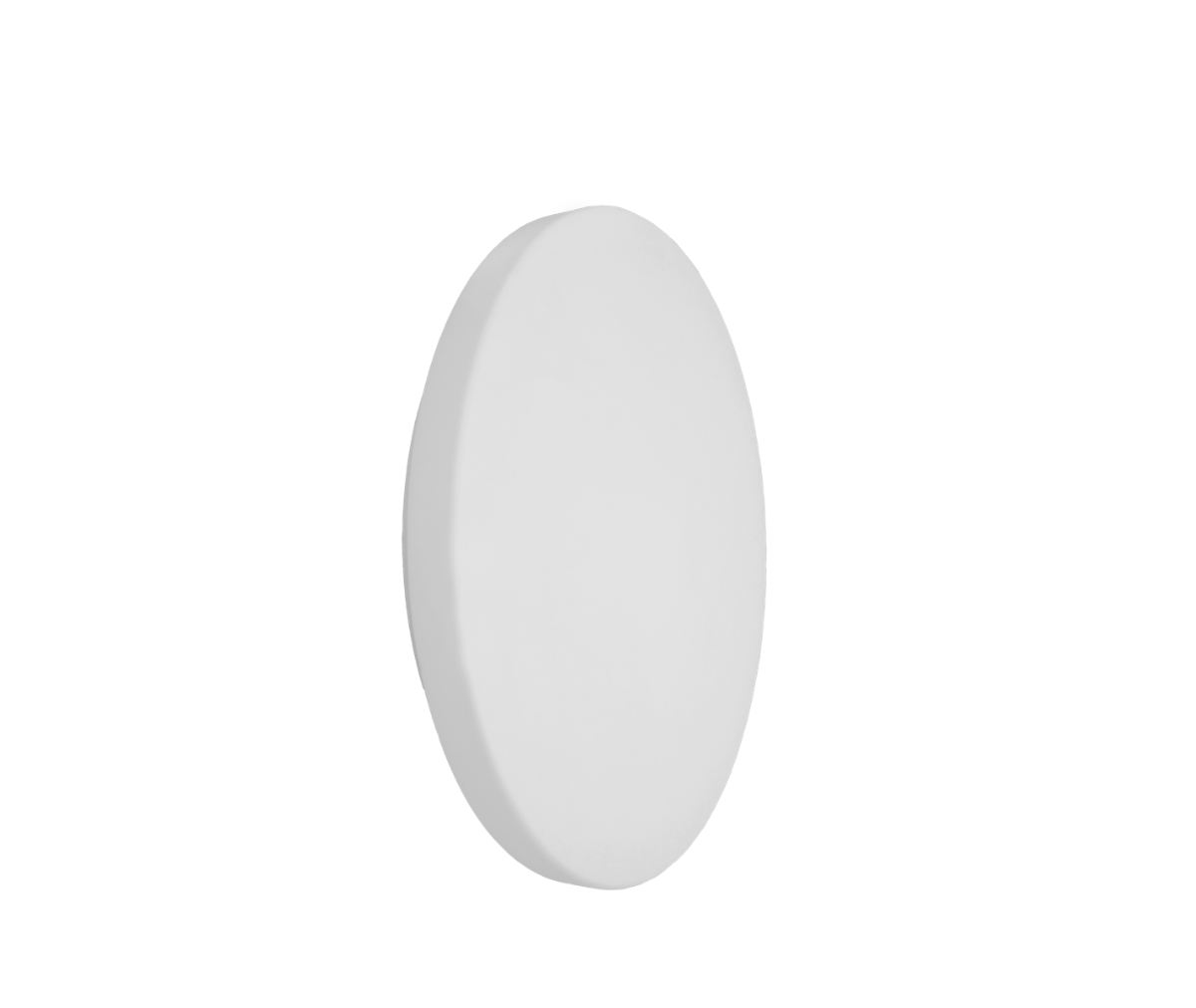 Century Italia Blanca Slim - applique et plafonnier - Ø 31,5 x 6,5 cm - 20W LED inclus - blanc