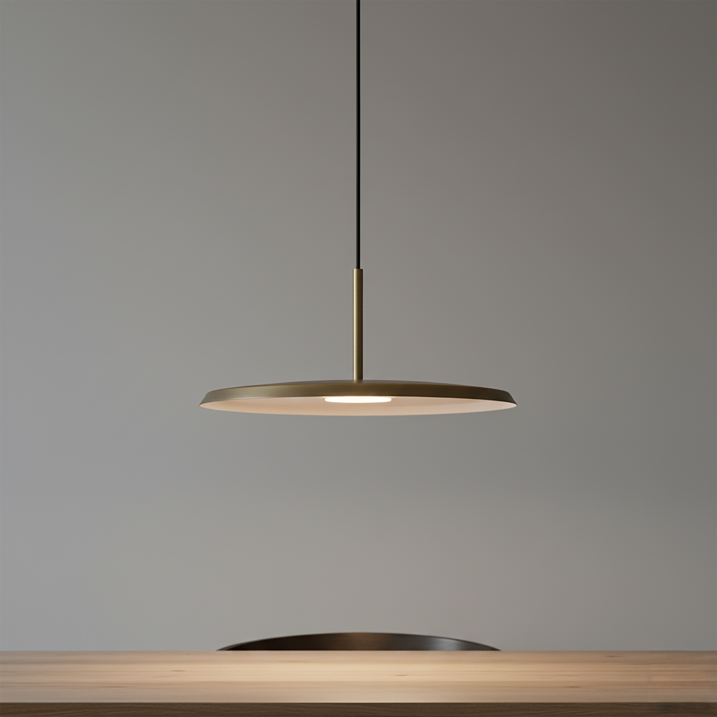 Artdelight Osorne - lampe suspendue - Ø ,5 cm - 7W LED inclus - bronze