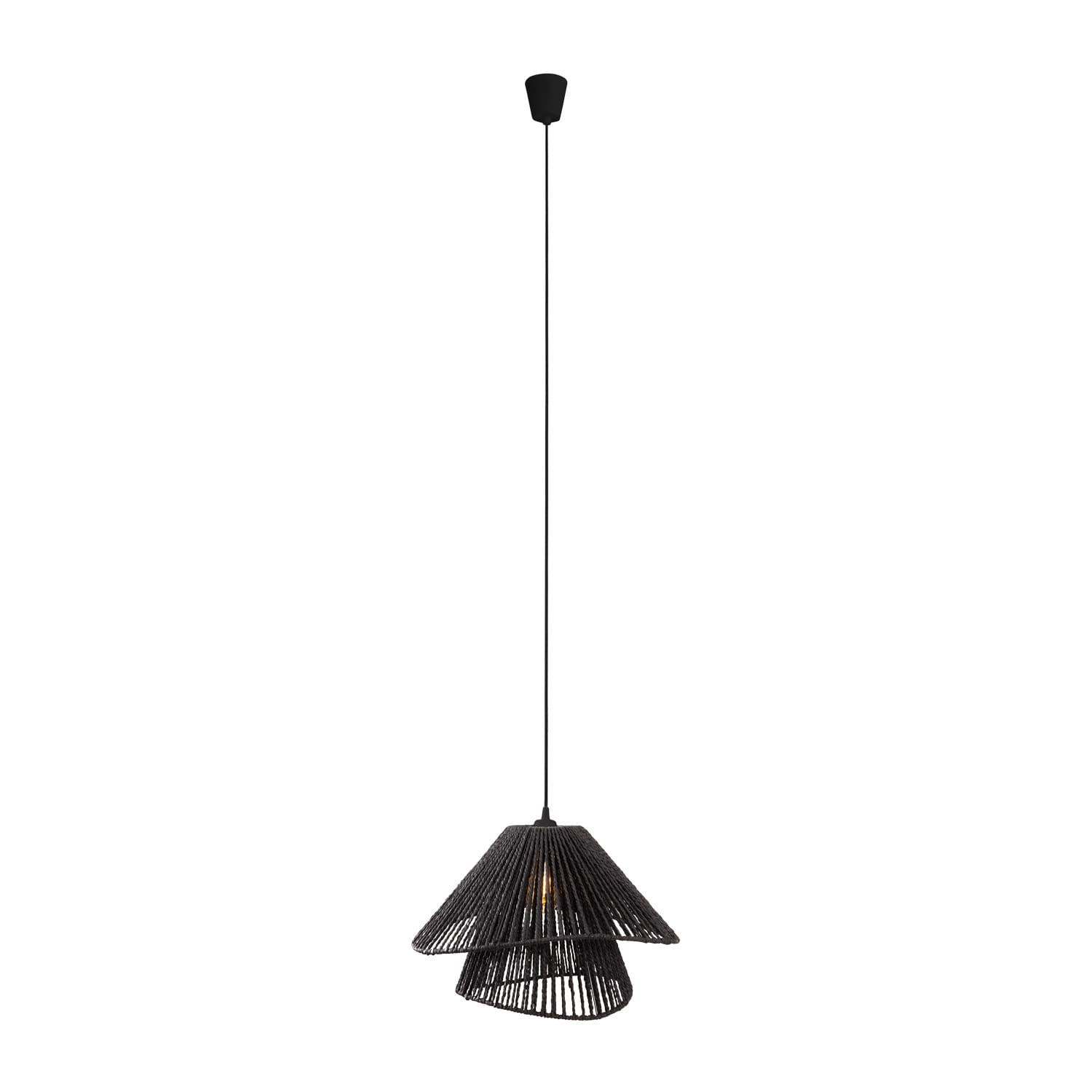 Maxlight Amalfi II - lampe suspendue - Ø cm - noir