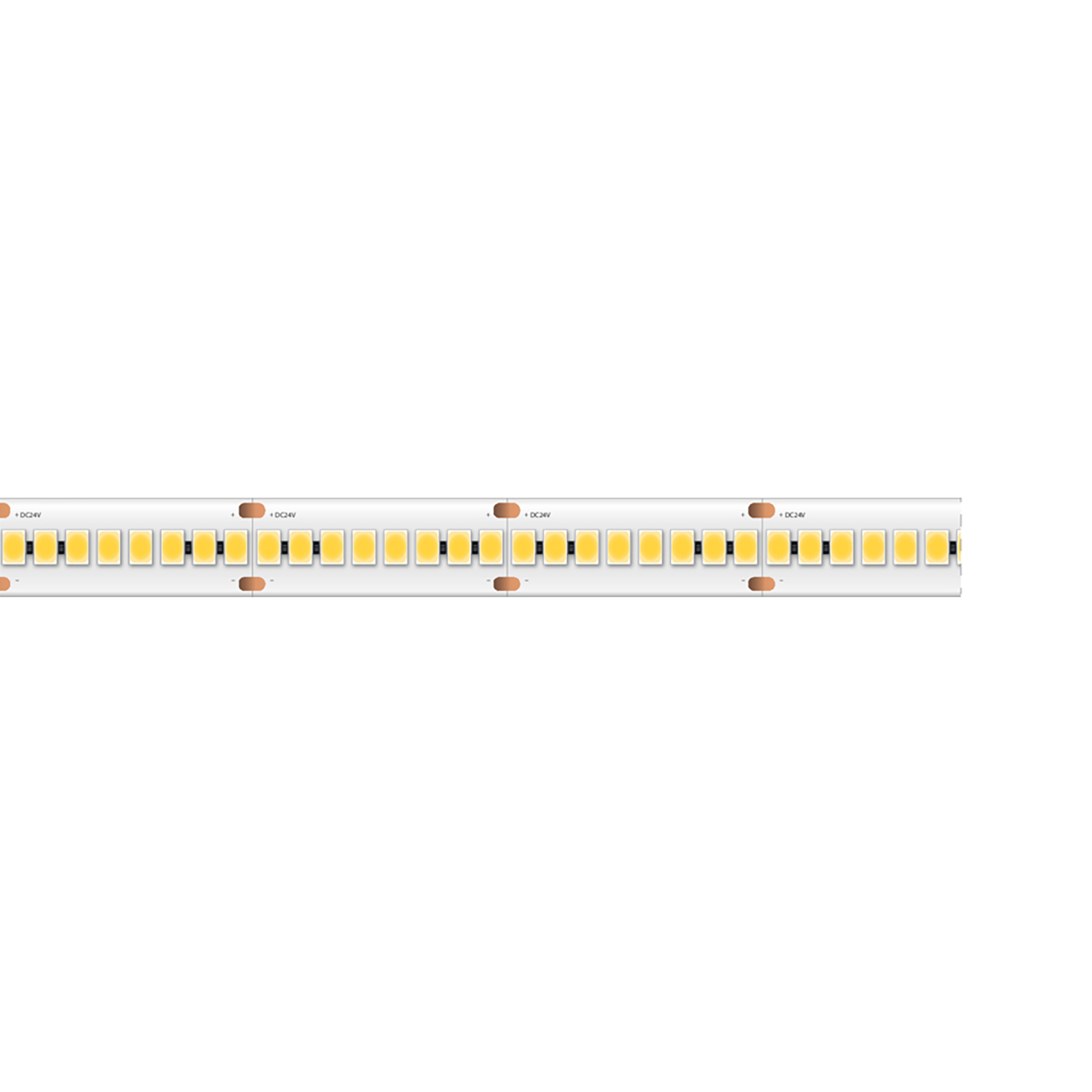 Bande LED KLUS - 1 cm de largeur, de longueur - 24Vdc - dimmable - 8,3W par mètre - 240 LED par mètre