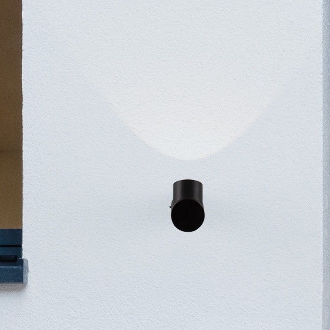 Nova Luce Brice - applique murale extérieure - x - 6W LED inclus - IP54 - noir sablé