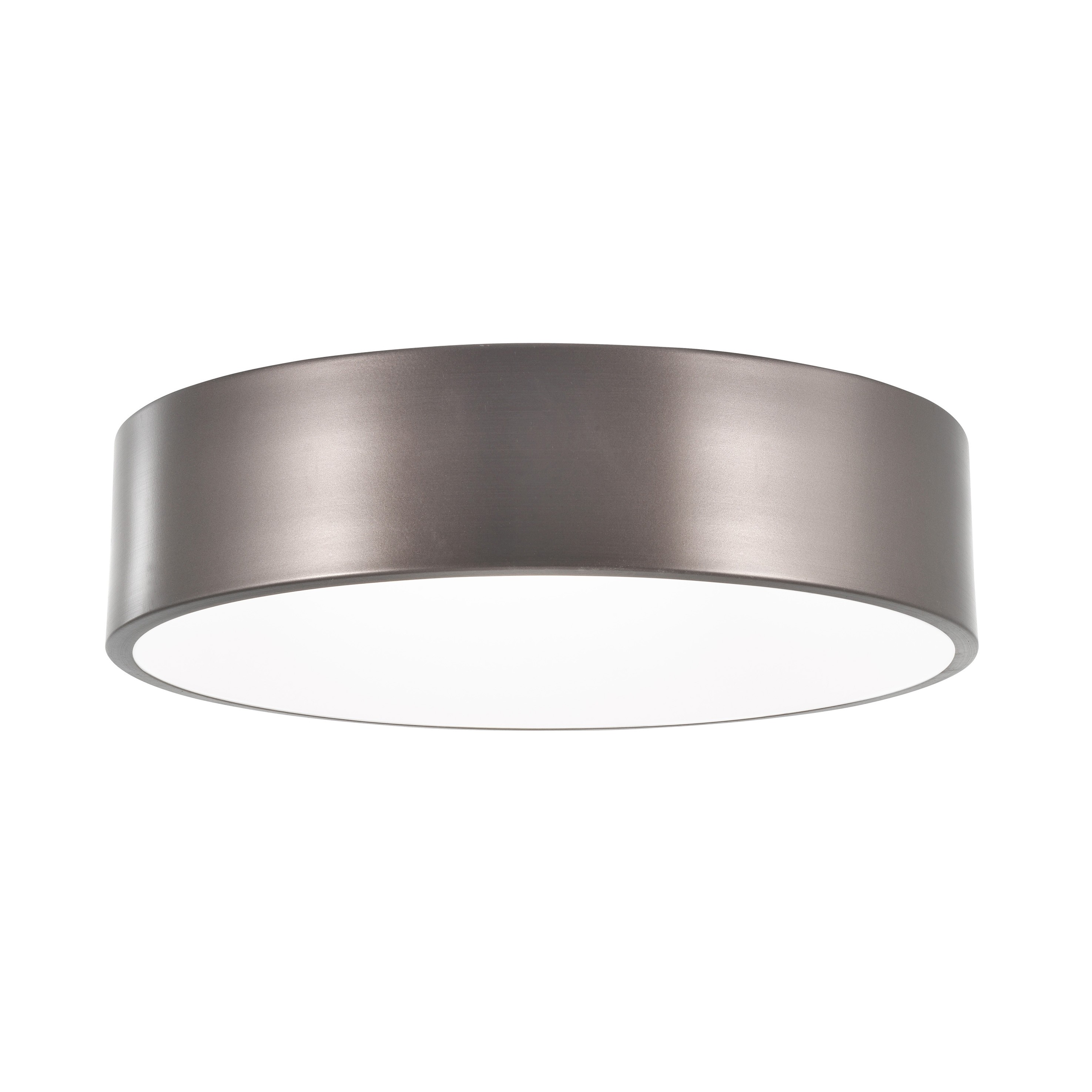 Nova Luce Finezza - plafonnier - Ø cm - gris foncé