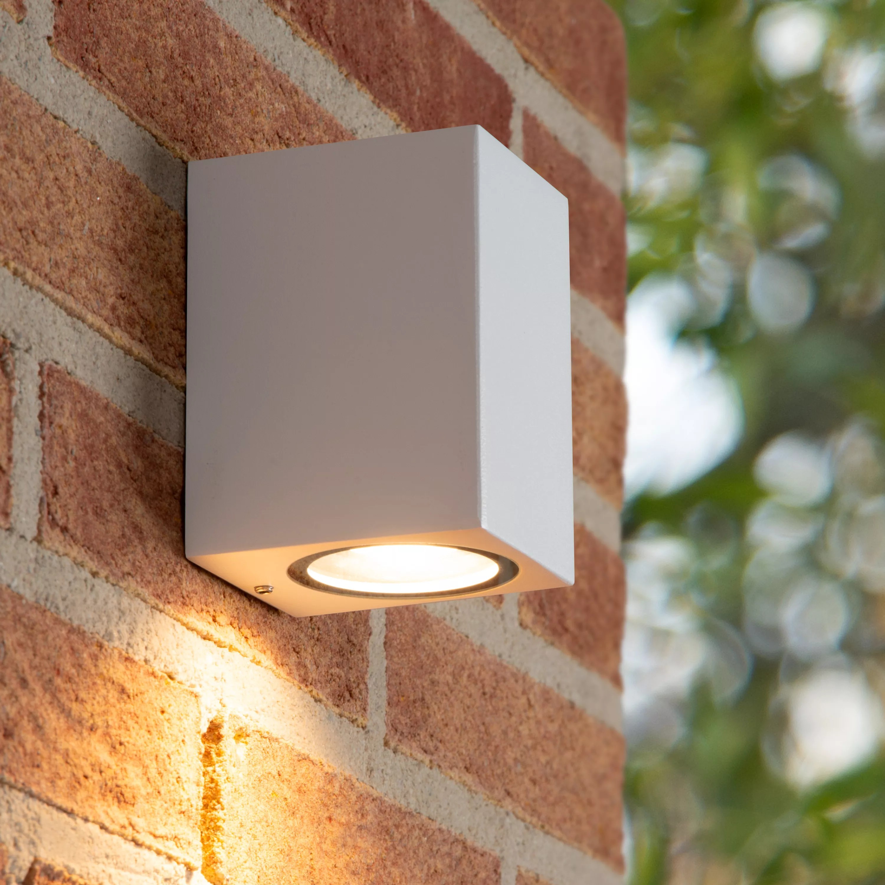 Lucide Zaro - Applique d"extérieur - 7,8 x 6,8 x - IP44 - blanc — vue 3