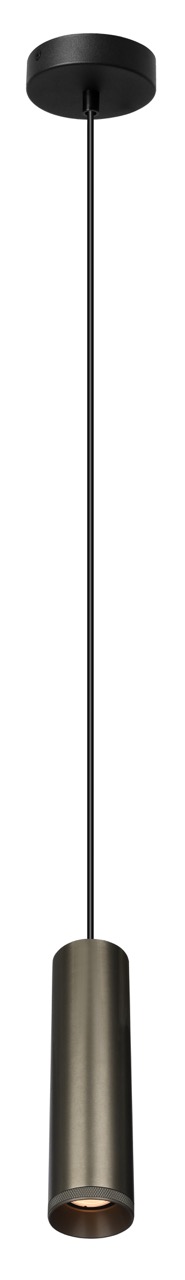 Artdelight Milano - lampe suspendue - Ø 6,6 x - bronze clair
