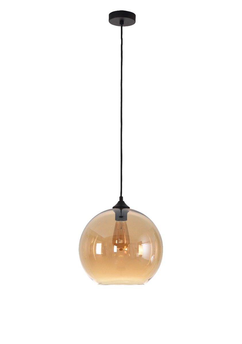 MODÈLE D’EXPOSITION - Artdelight Marino - lampe suspendue - Ø cm - ambre