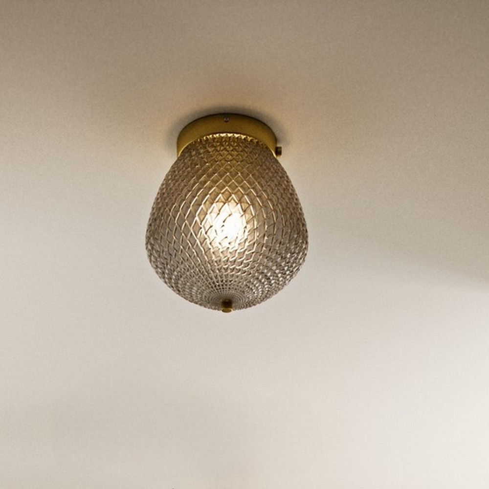 Nordlux Orbiform - plafonnier - Ø ,3 cm - laiton