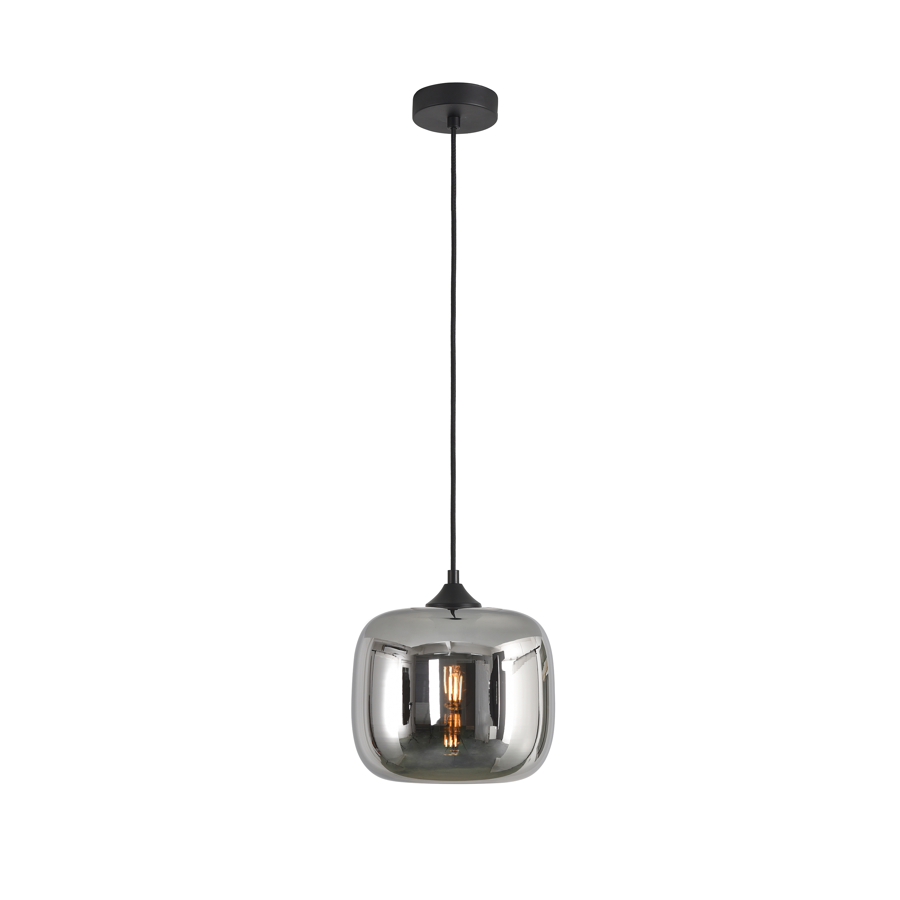 Artdelight Preston - lampe suspendue - Ø cm - titan