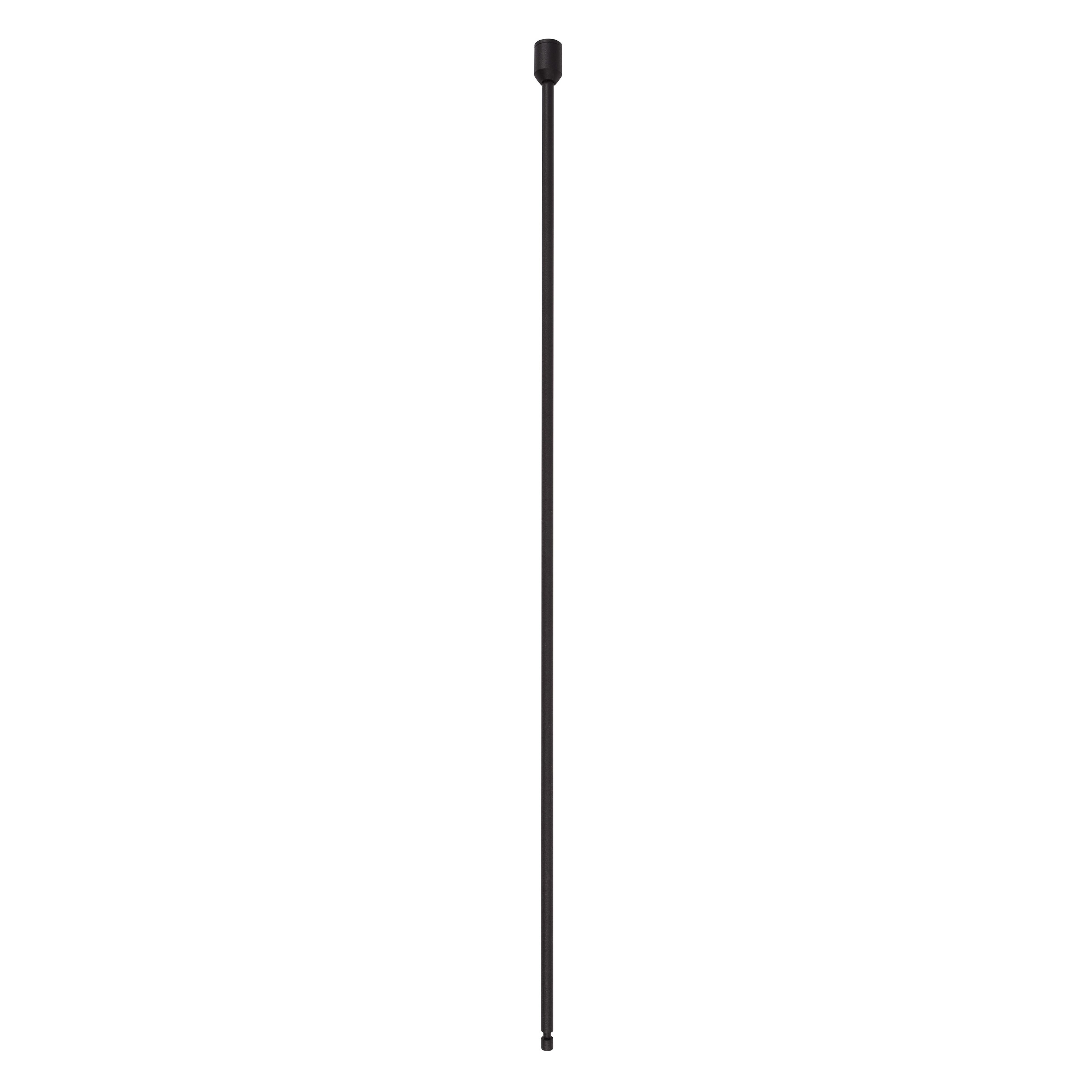 Nova Luce Zed - système de rail magnétique tubulaire - Ø cm - noir