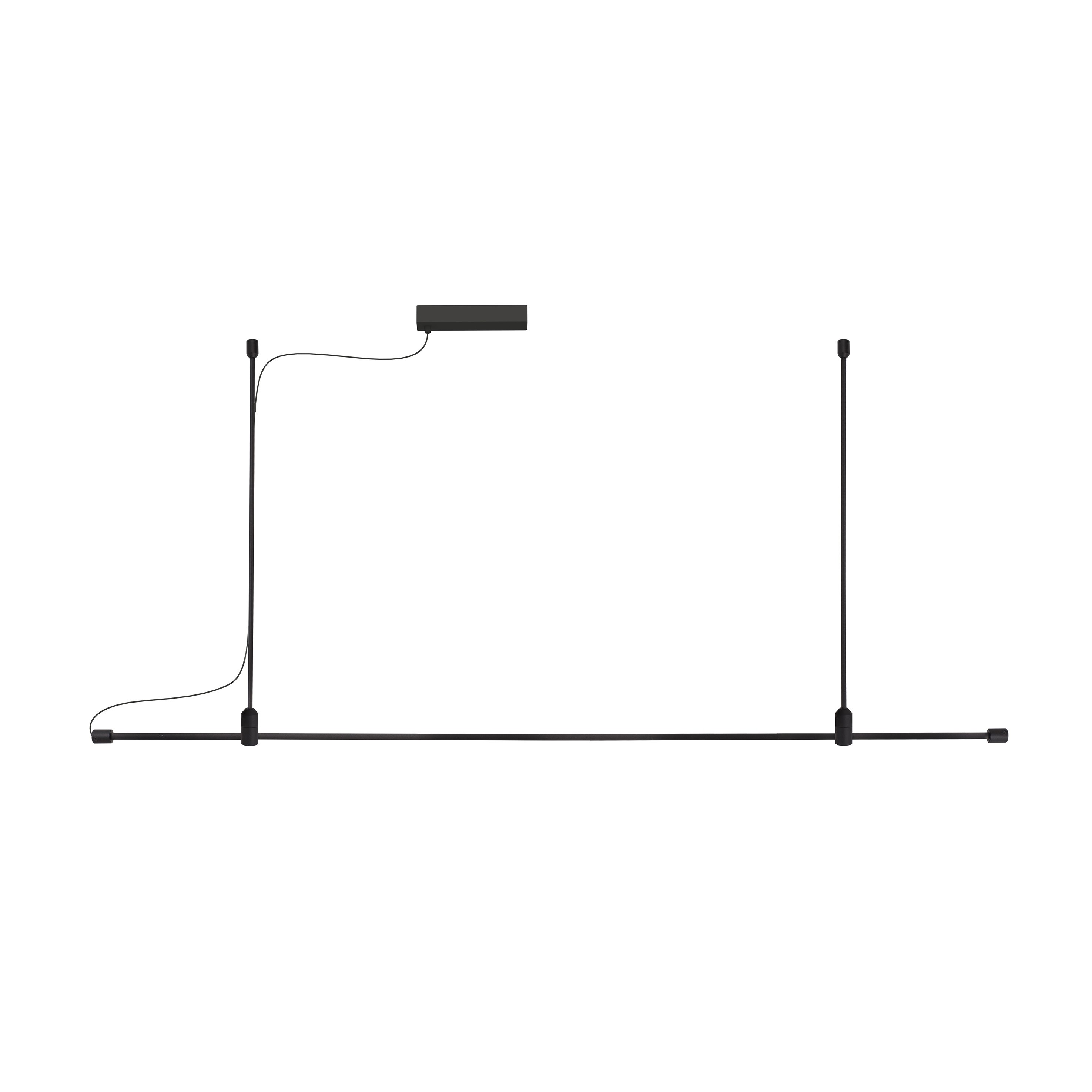 Nova Luce Grammi - système de rail magnétique - cm - noir