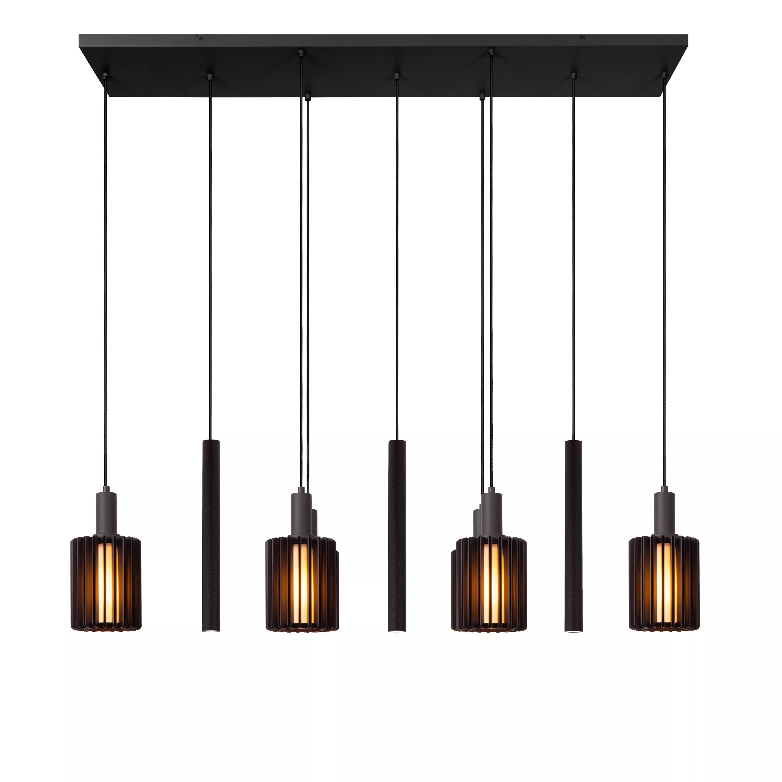 Lucide Lambres - lampe suspendue - x - noir