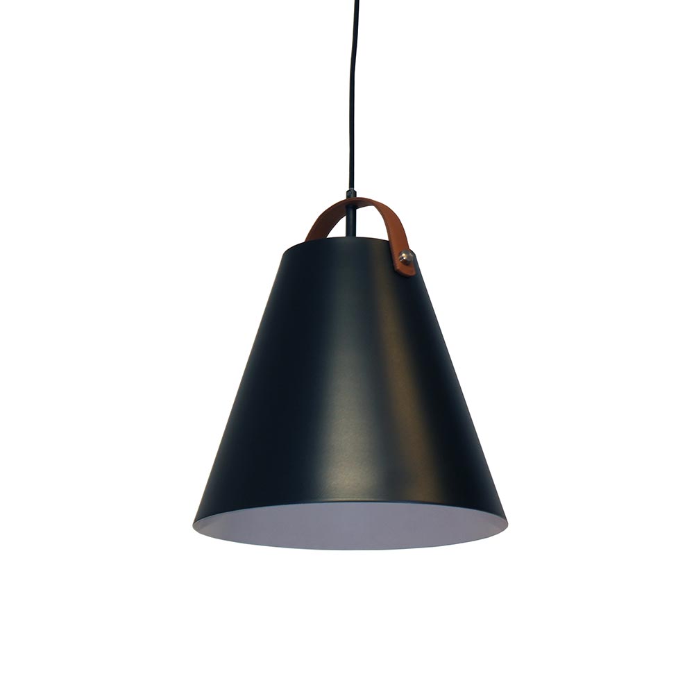 Artdelight Burano - lampe suspendue - Ø cm - noir