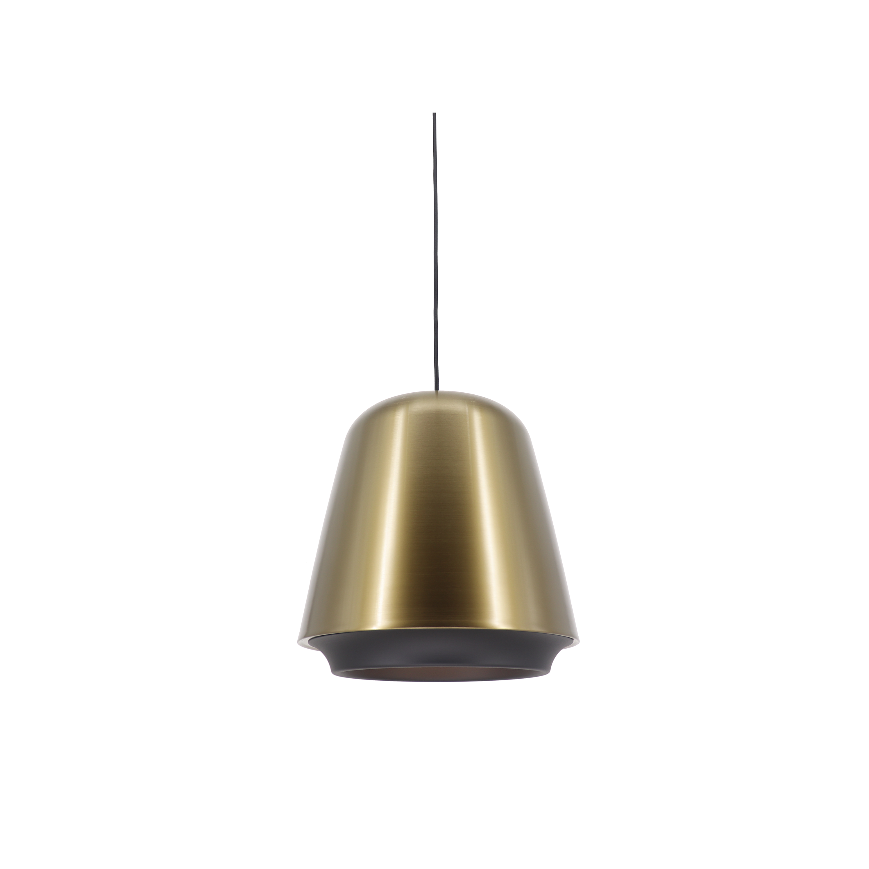 Artdelight Santiago - lampe suspendue - Ø ,5 cm - bronze et noir