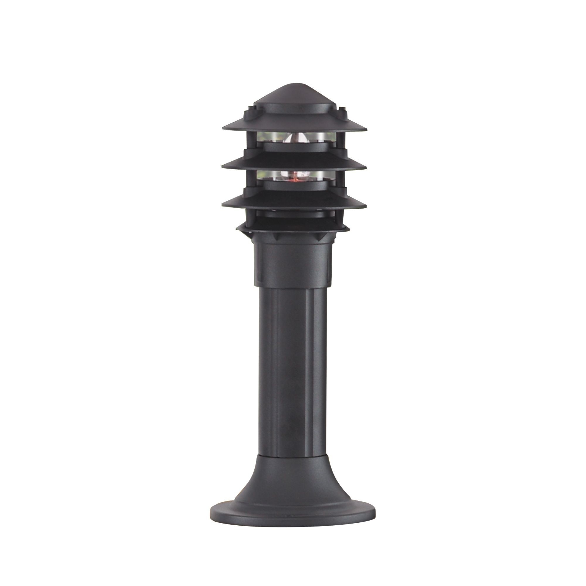 Searchlight Outdoor Posts - lampe de jardin - Ø cm - IP44 - noir