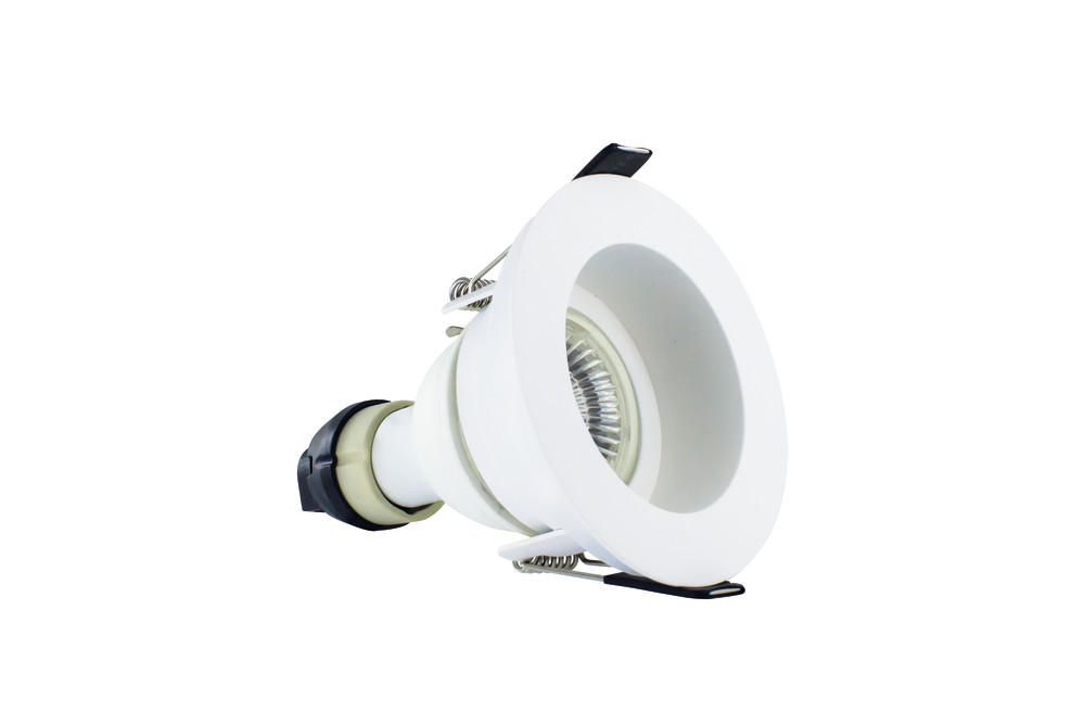 Integral LED Milan - spot encastré - Ø 85 mm, Ø 70 mm encastré - IP65 - blanc
