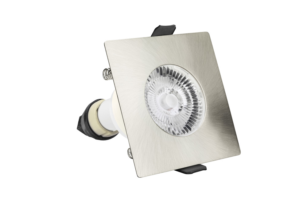 Integral LED London - spot encastré - mm, Ø 70 mm encastré - IP65 - nickel satiné