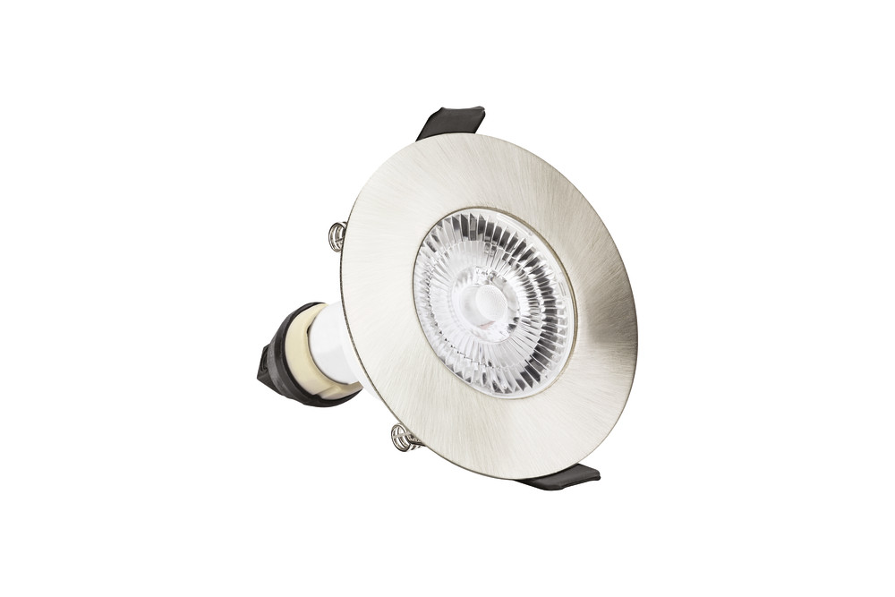 Integral LED sydney - spot encastré - Ø 85 mm, Ø 70 mm encastré - IP65 - nickel satiné