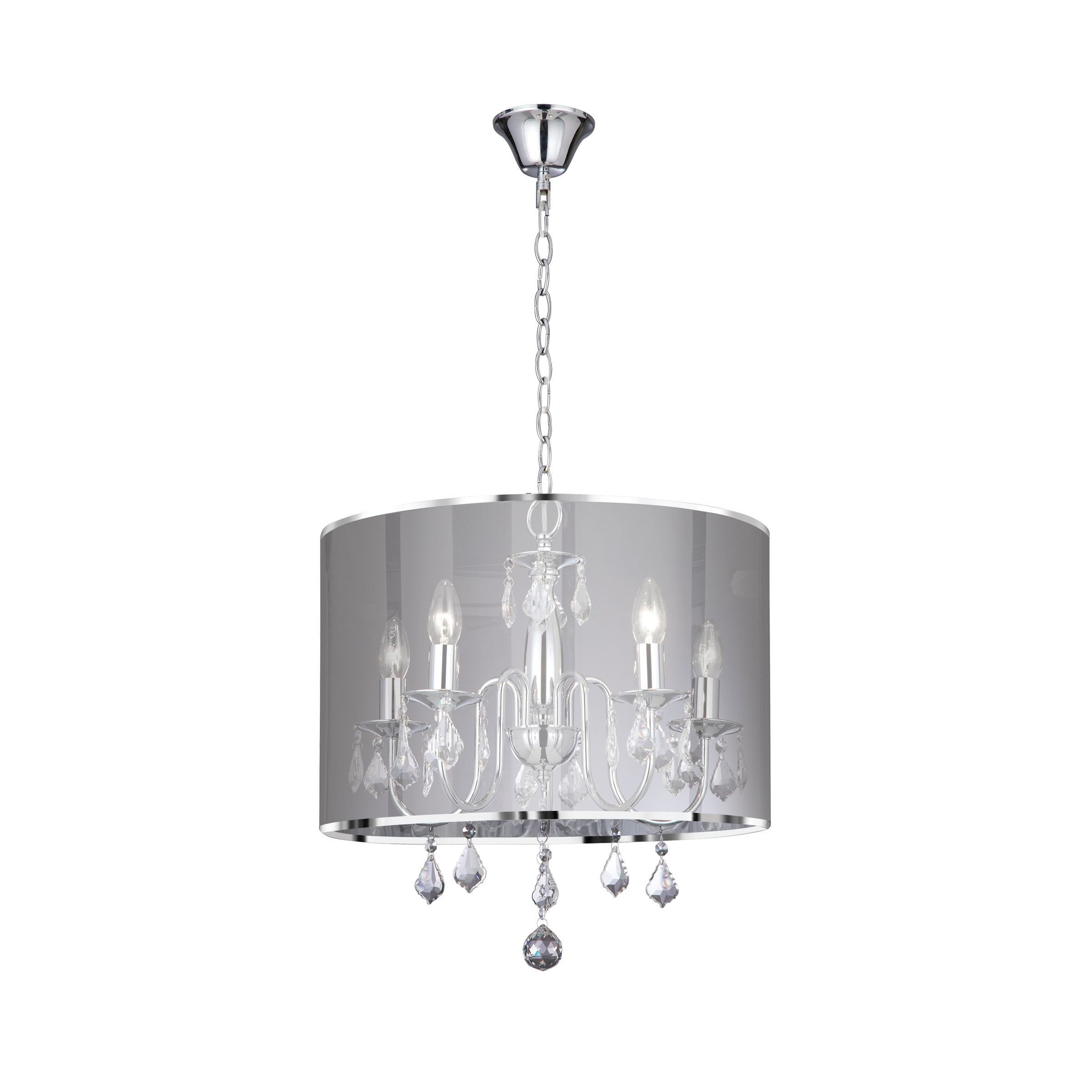 Searchlight Venetian - lustre - Ø cm - chrome