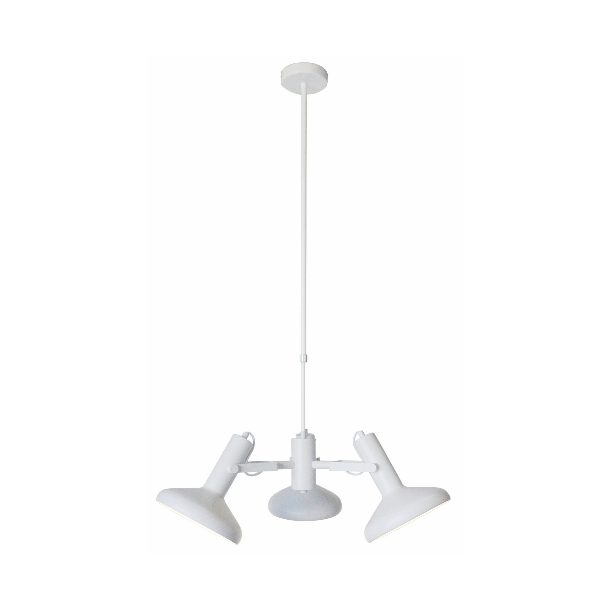Artdelight Vectro - lampe suspendue - Ø cm - blanc
