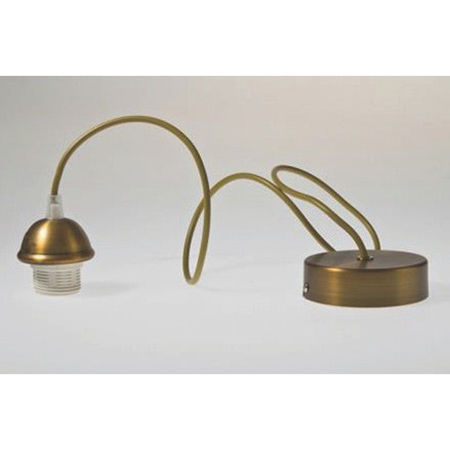 Artdelight Iron - lampe suspendue - Ø cm - bronze