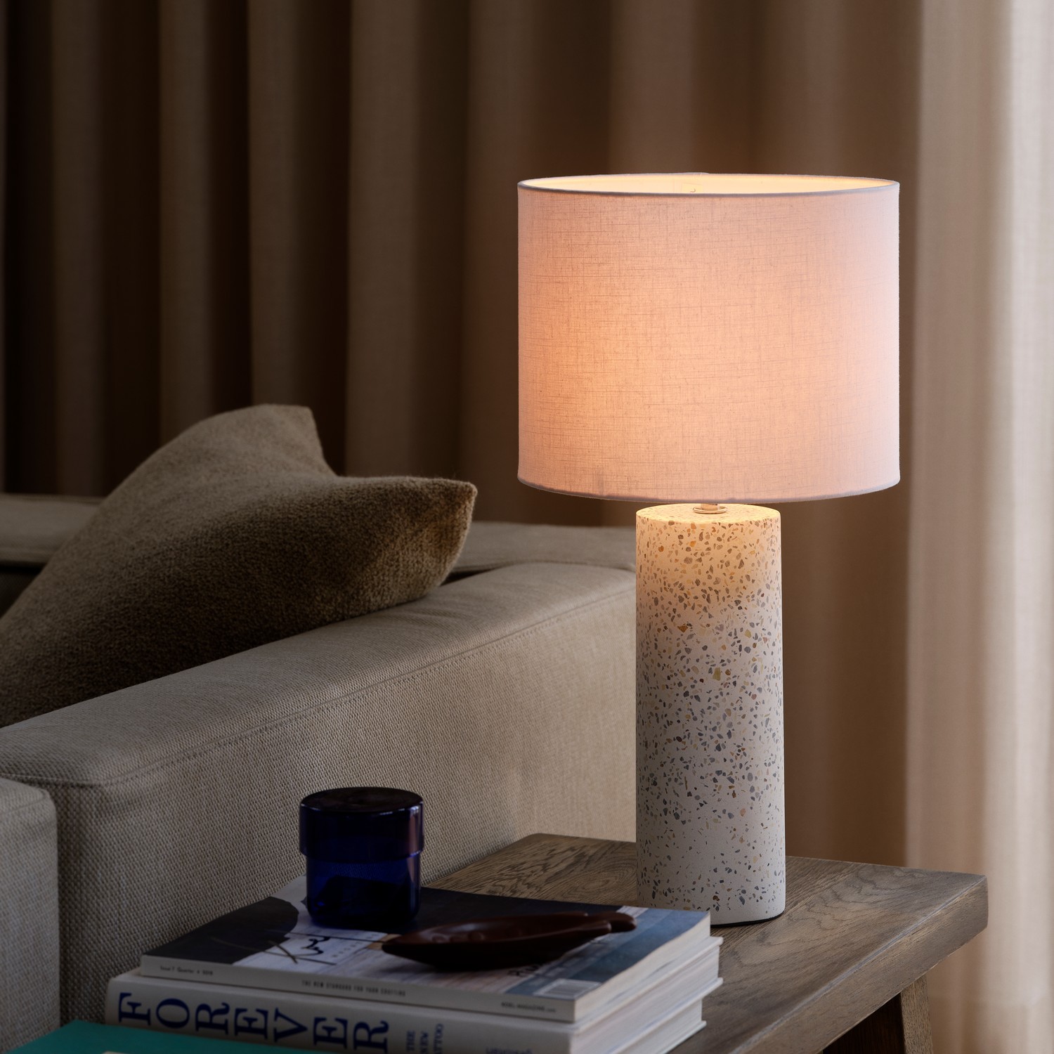 Nordlux Antiga - lampe à poser - Ø cm - blanc