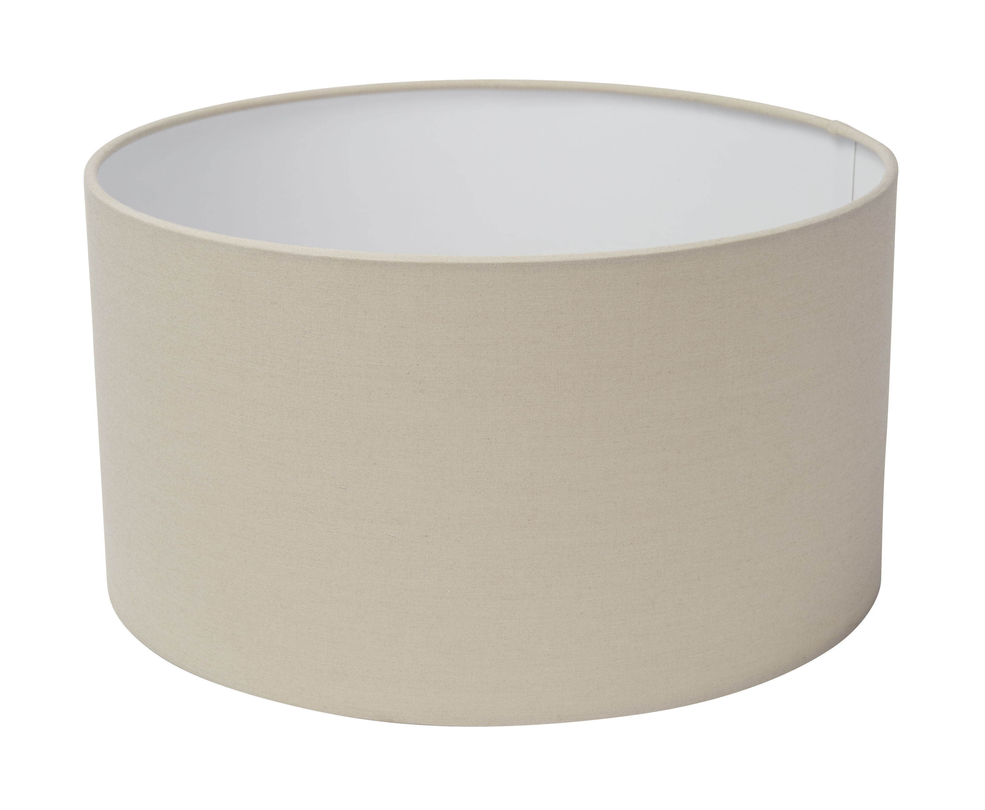 Searchlight Drum - abat-jour - Ø ,5 cm - beige