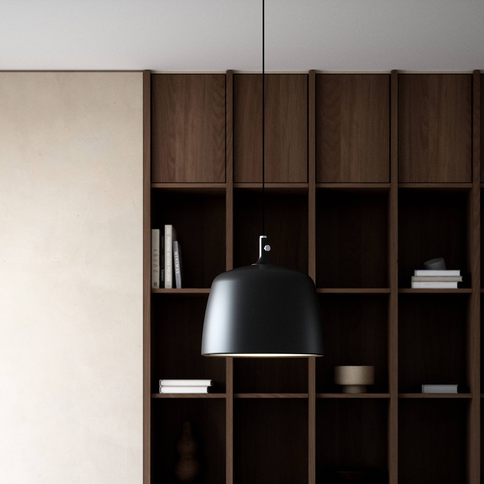 Design for the People Norbi 30 - lampe suspendue - Ø ,8 cm - noir