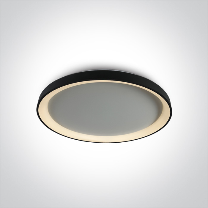 ONE Light Plafo - plafonnier - Ø ,3 mm - 48W LED dimmable inclus - noir