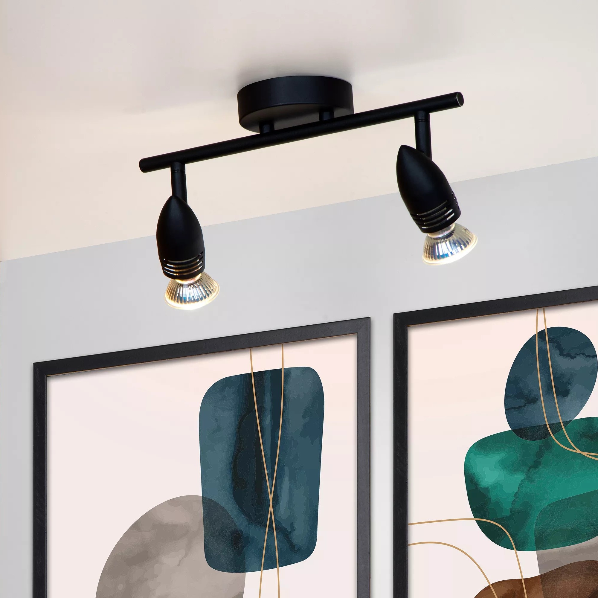 Lucide Caro - spot en saillie - x - noir