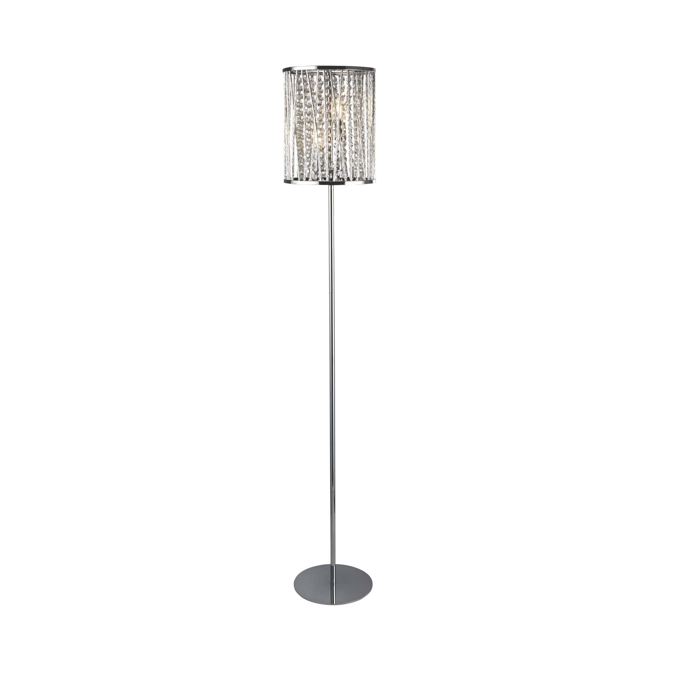 Searchlight Elise - lampadaire - Ø cm - chrome
