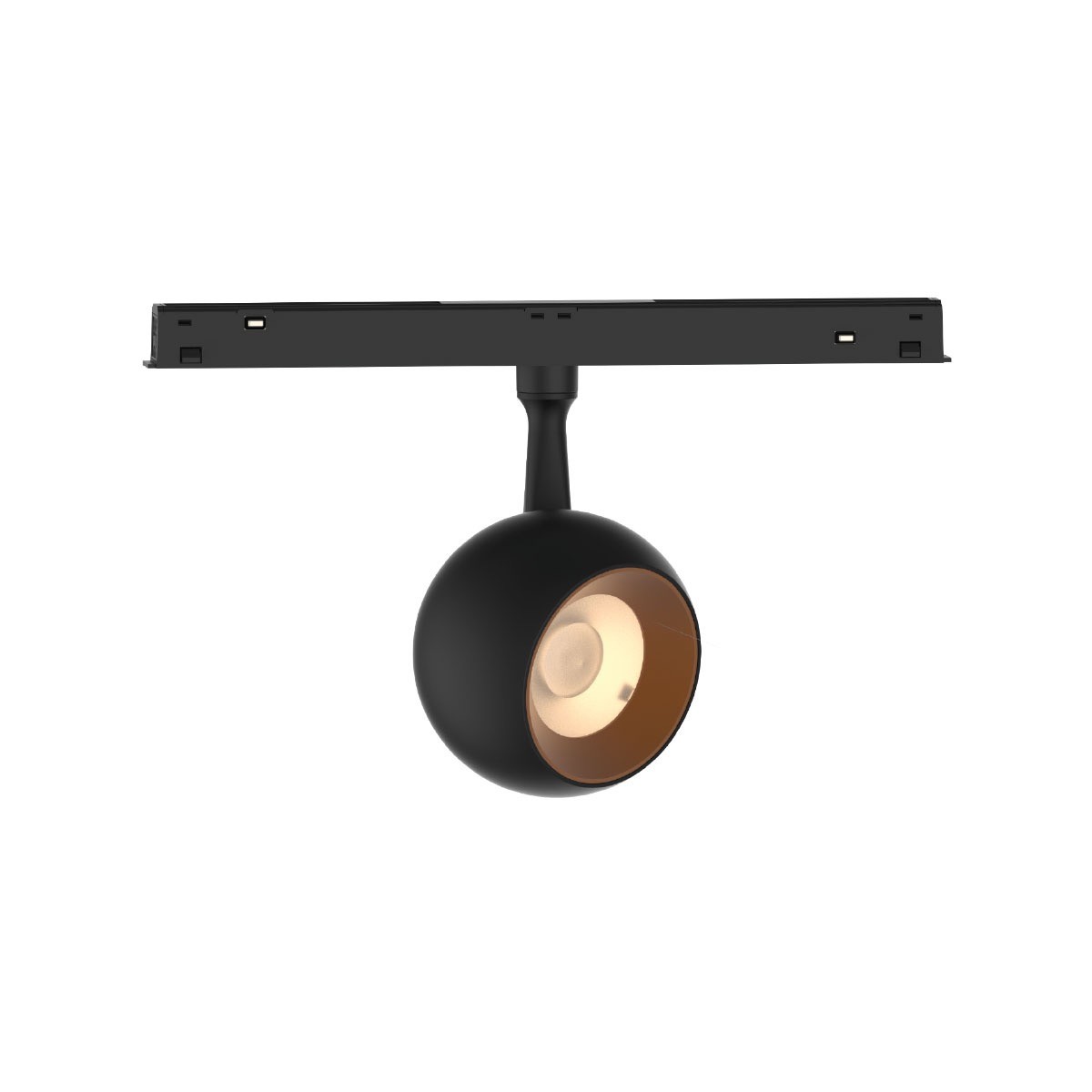 VK Lighting Eiva - système de rail magnétique - barre de rail - Ø 7,5 x - 12W LED inclus - Dimmable DALI - noir