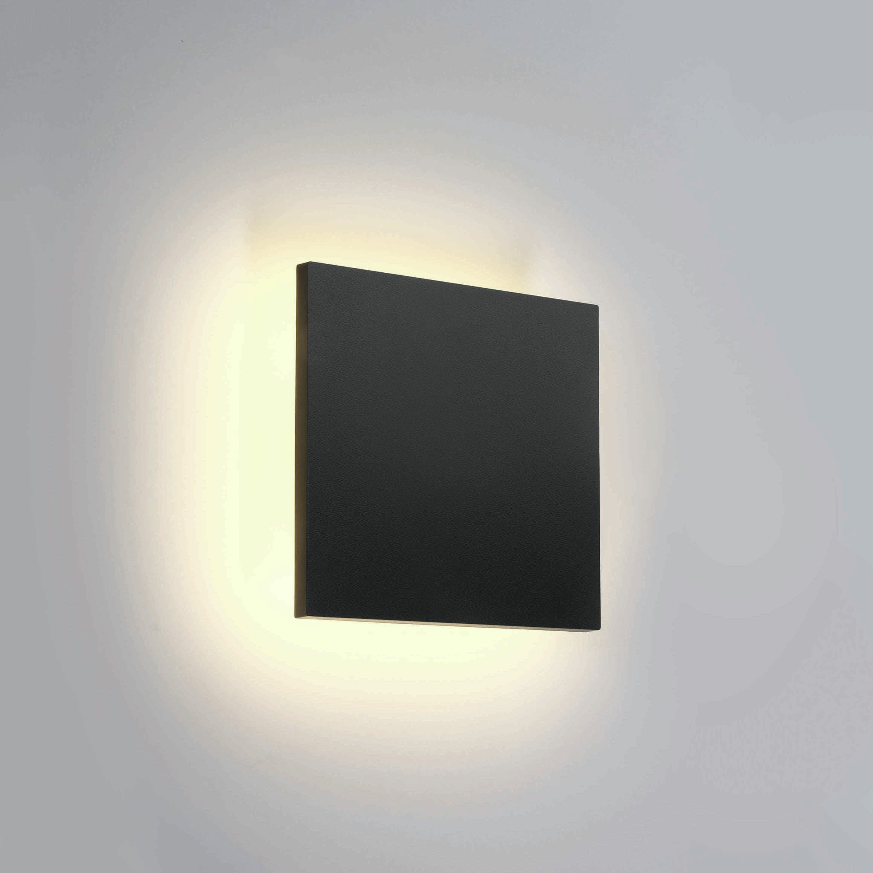 ONE Light Backlight Range - plafonnier/mur extérieur - x - 7W LED inclus - IP54 - anthracite