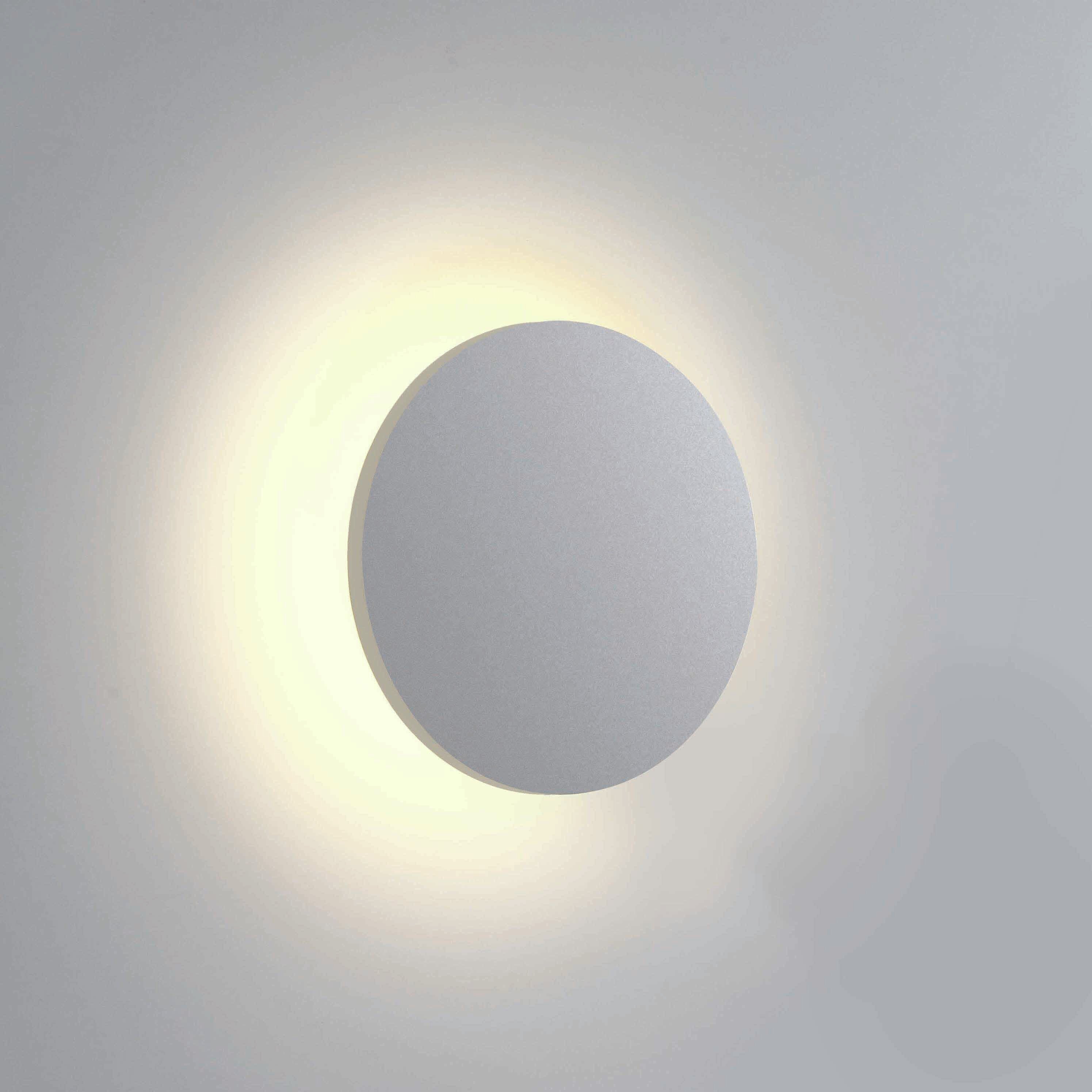 ONE Light Gamme Backlight - plafonnier/mural extérieur - Ø 16,3 x 6 cm - 7W LED inclus - IP54 - blanc