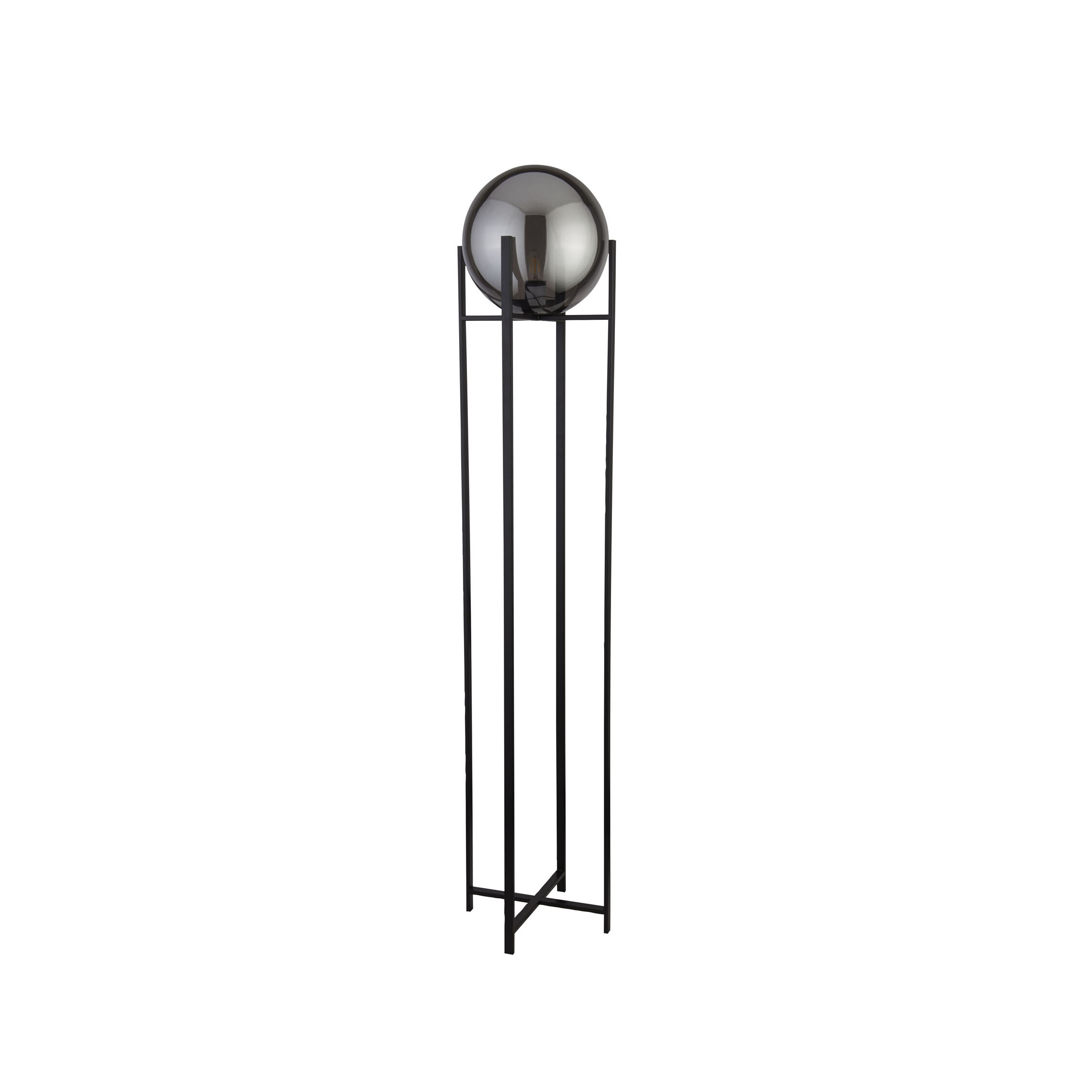 Searchlight Amsterdam - lampadaire - Ø cm - noir
