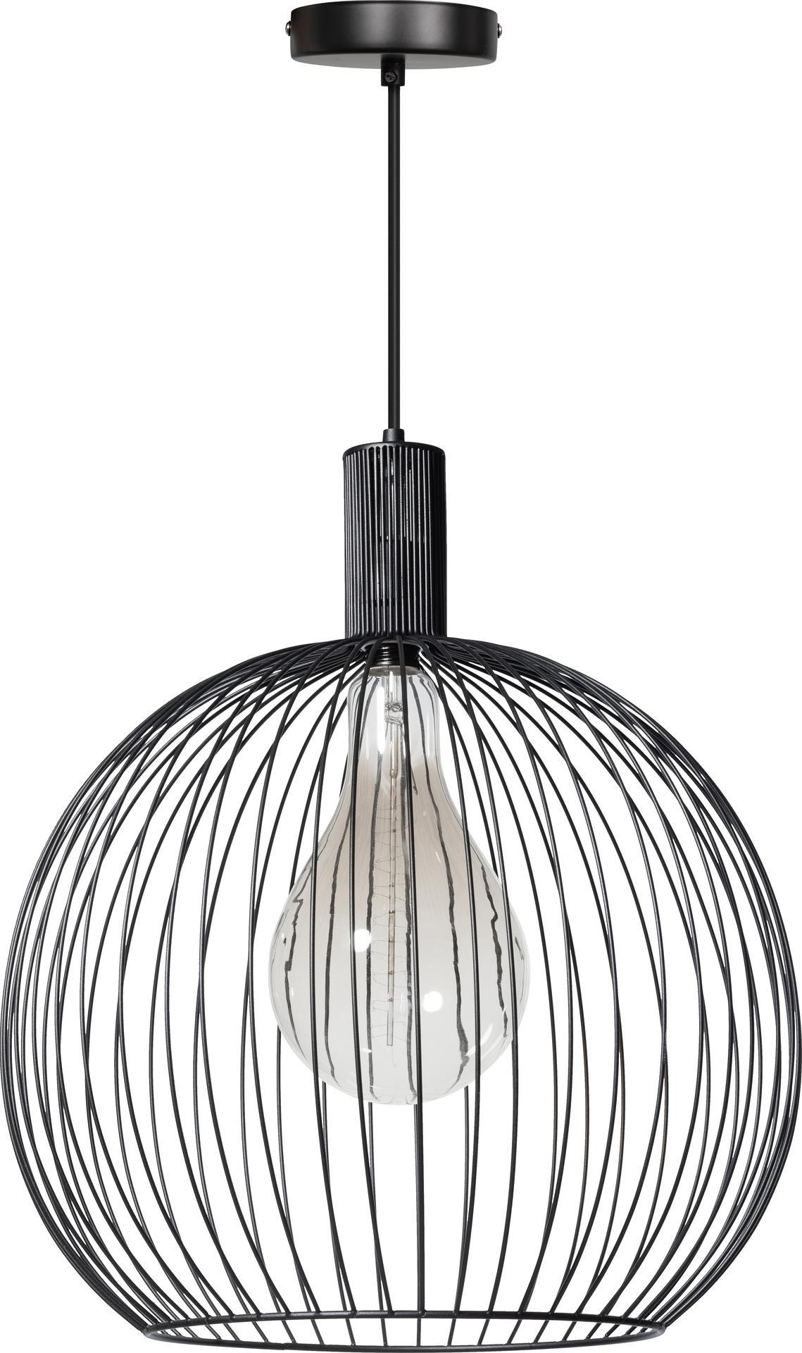 ETH Wire - suspension - Ø cm - noir — vue 3