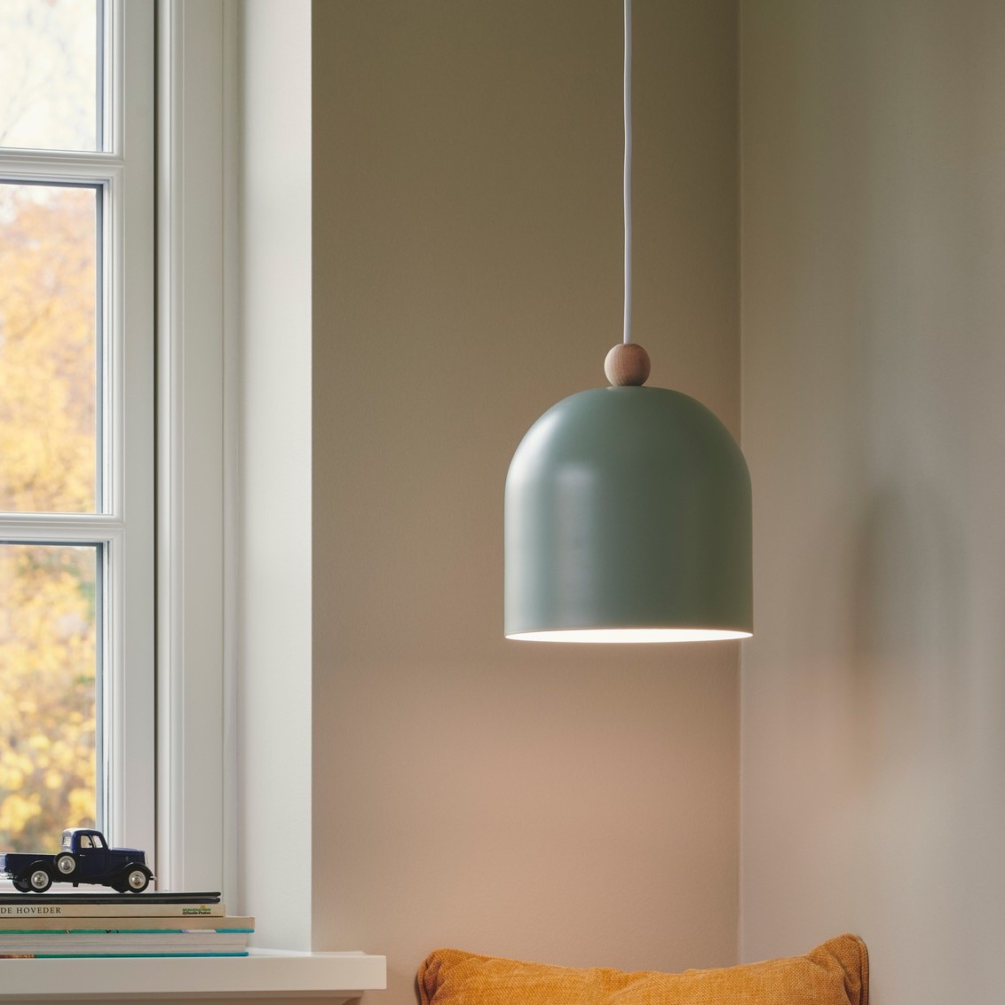 Nordlux Gaston - lampe suspendue - Ø cm - vert