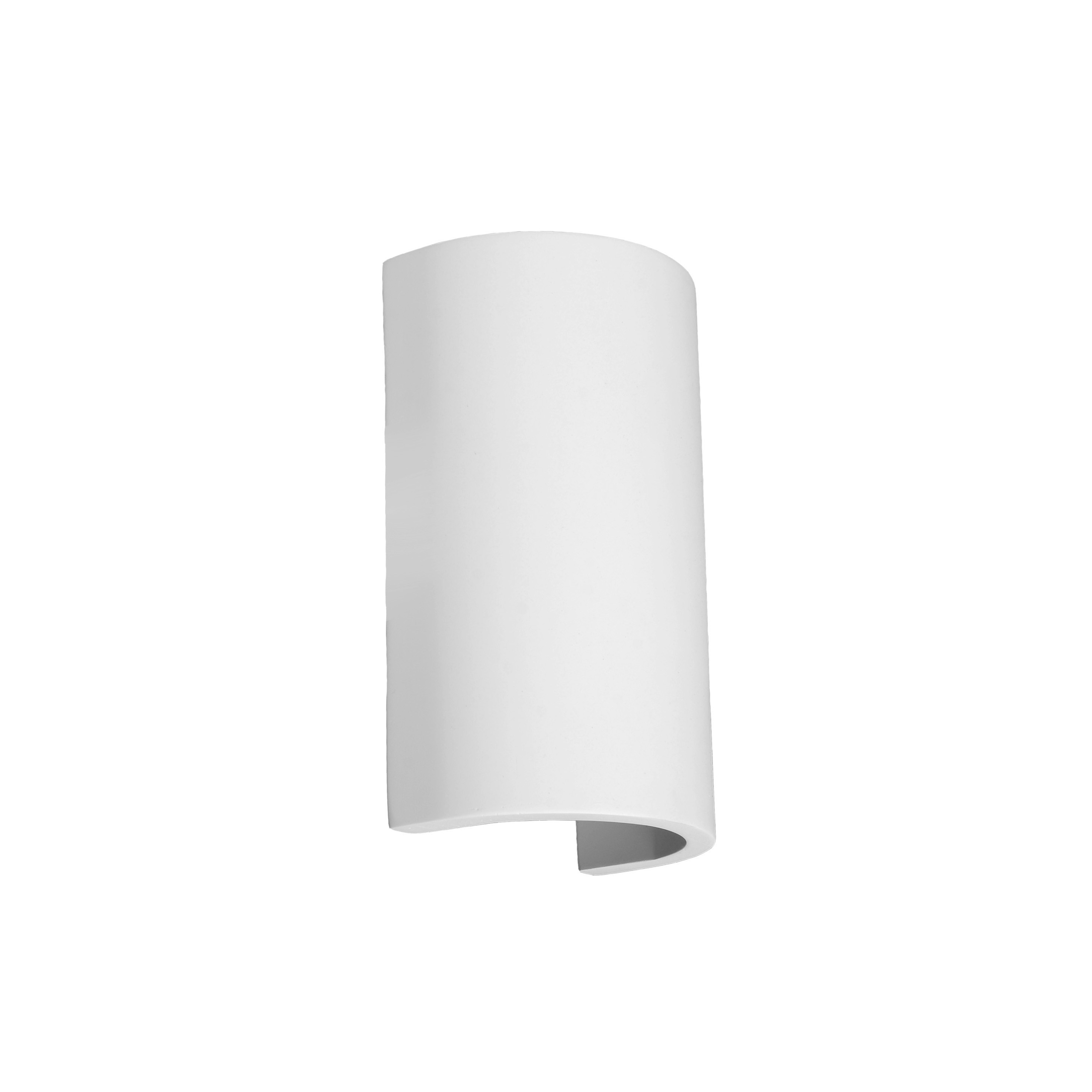 Nova Luce Sandro - applique murale - x 7 cm - plâtre blanc