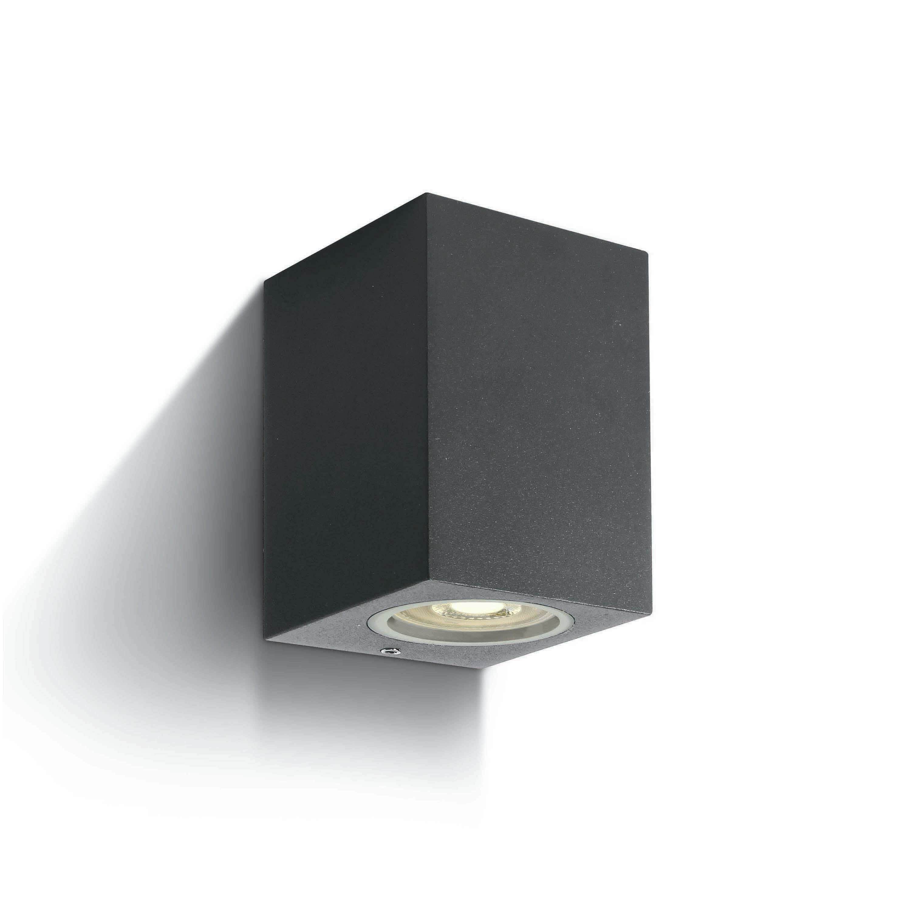 ONE Light GU10 Outdoor Cube Lights - appliques d'extérieur - ,7 x - IP65 - anthracite