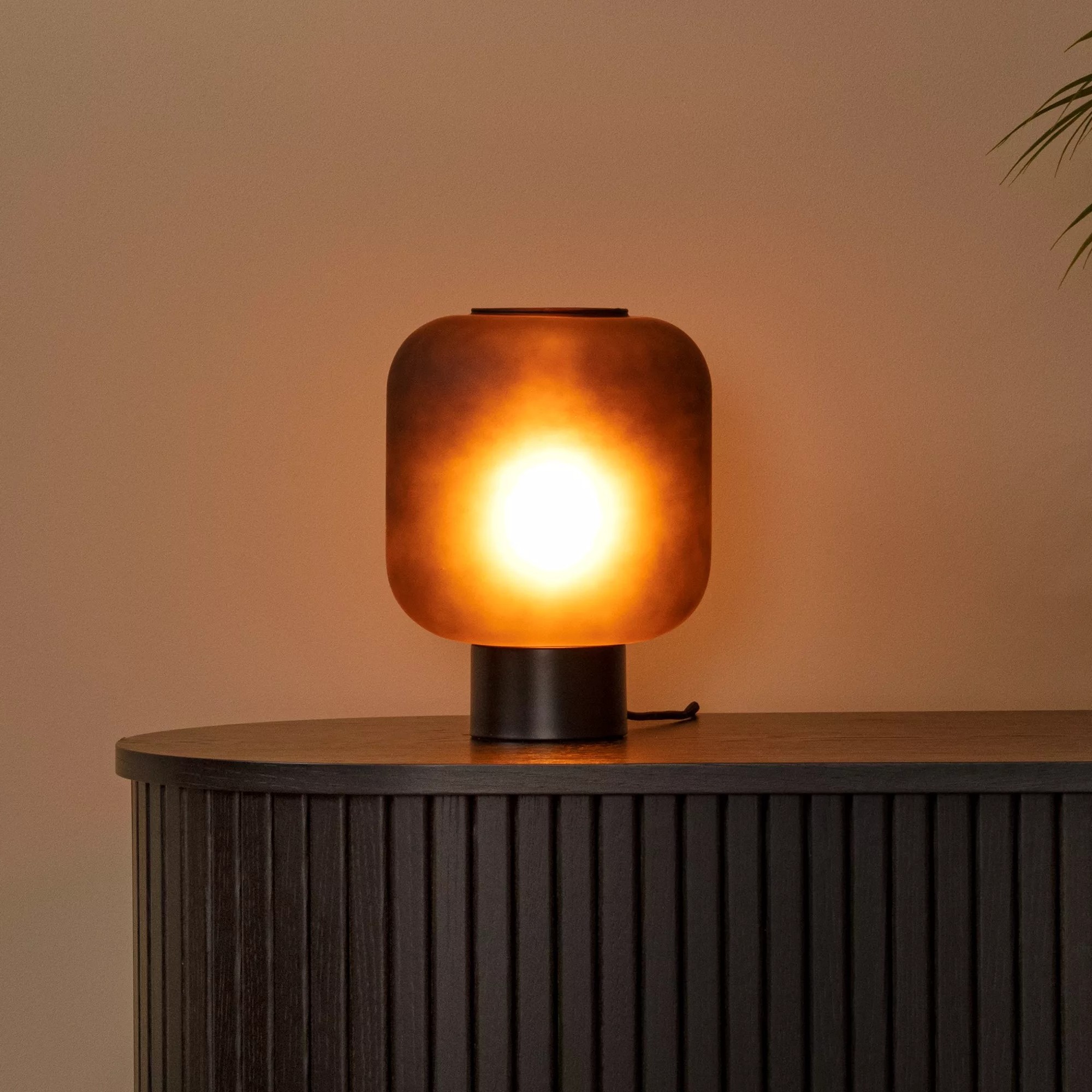 MODÈLE D’EXPOSITION - Lucide Eloise - Lampe à poser - Ø cm - Noir