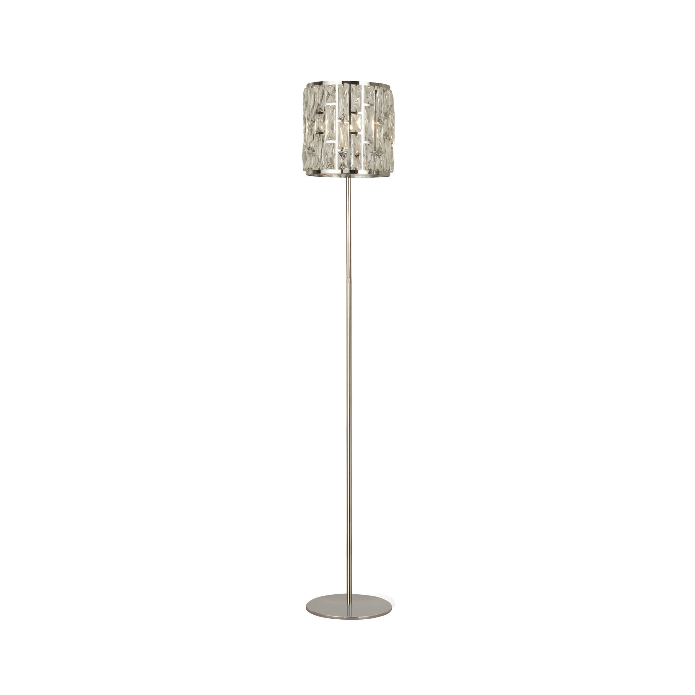 Searchlight Bijou - lampadaire - Ø cm - chrome