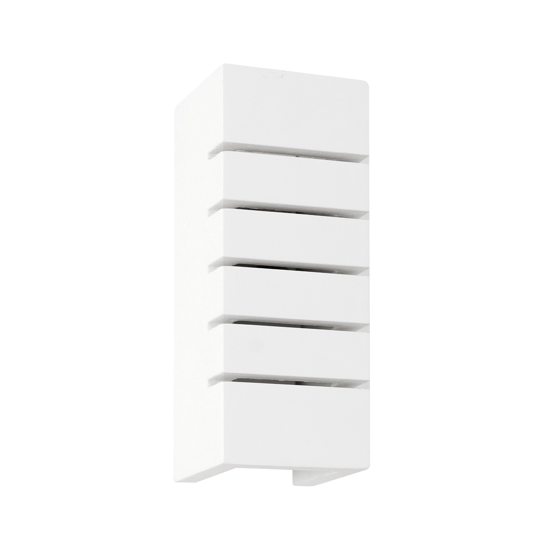 Nova Luce Sandro - applique murale - 9,5 x ,5 cm - plâtre blanc