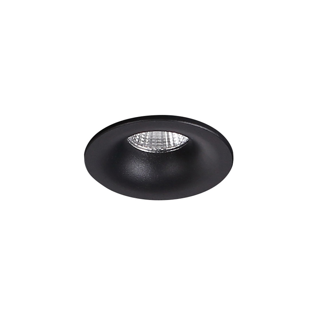 Maxlight Yuca Fixed - spot à encastrer - Ø 47 mm, Ø 42 mm à encastrer - 3W LED inclus - noir