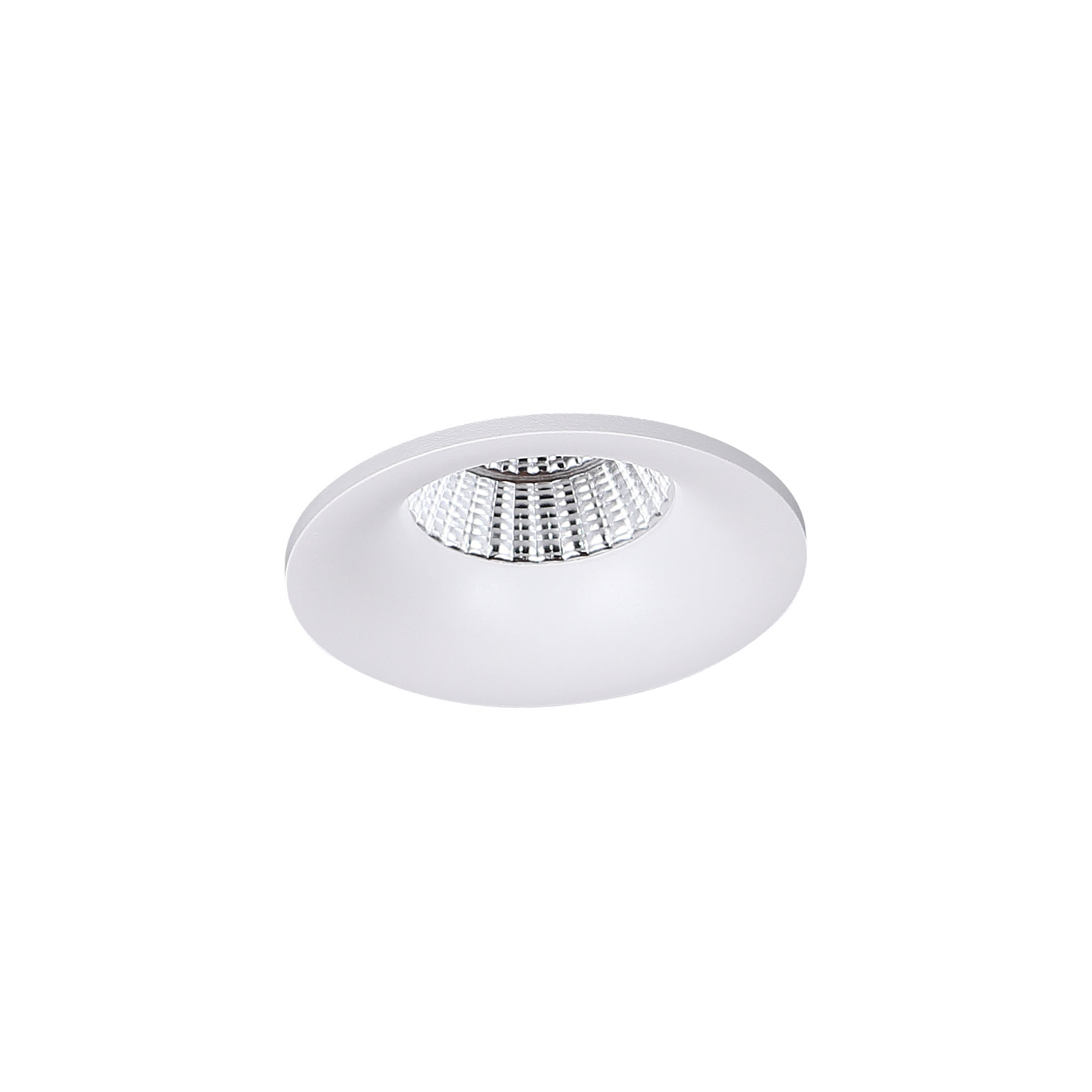 Maxlight Arya - spot encastré - Ø 90 mm, Ø 76 mm encastré - 8W LED dimmable inclus - blanc