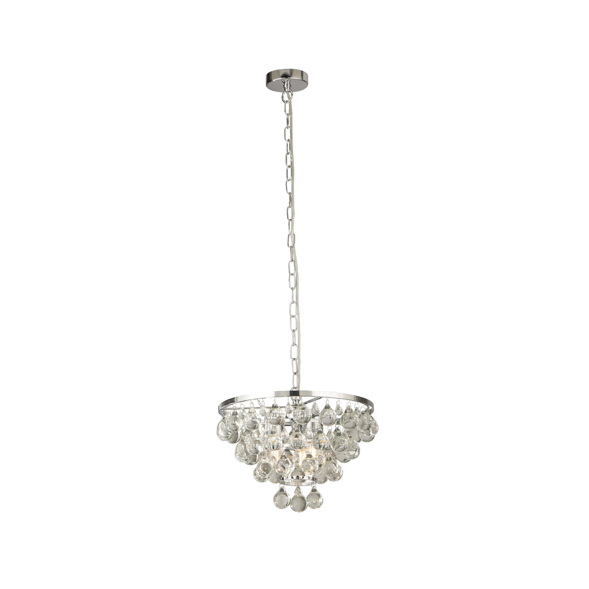 Searchlight Michelle - lampe suspendue - Ø cm - chrome