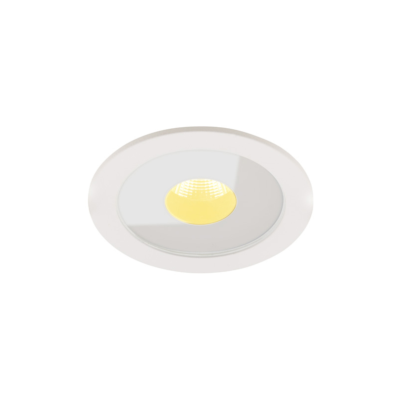Maxlight Plasma - spot à encastrer - Ø 92 mm, Ø 80 mm à encastrer - 13W LED inclus - IP54 - noir