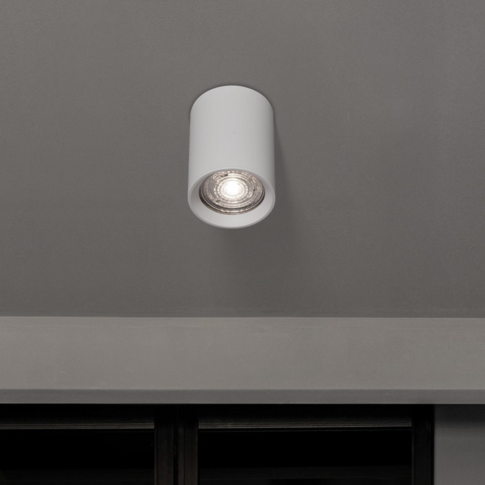 Nova Luce Loyd - spot en saillie - Ø cm - blanc