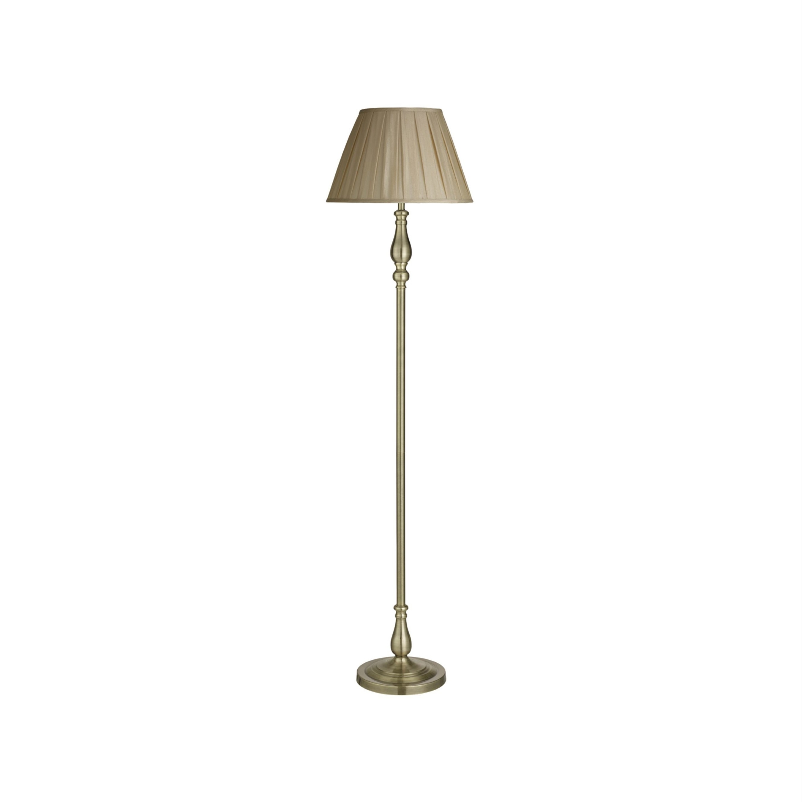 Searchlight Flemish - lampadaire - - laiton antique