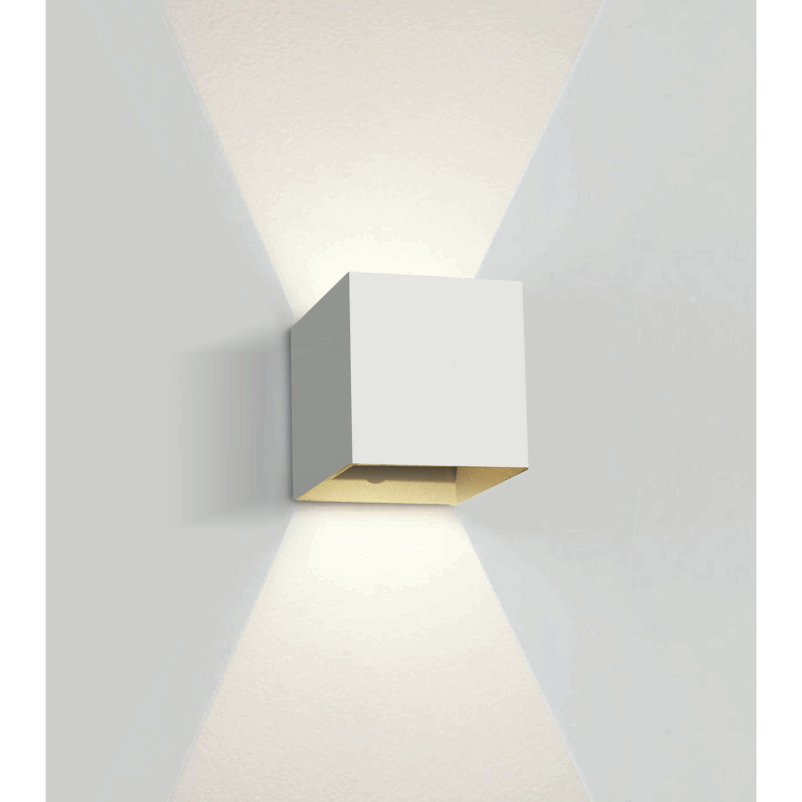 ONE Light Outdoor Wall Dark Lights - applique murale extérieure - 11,1 x 9,5 x - W LED inclus - IP54 - noir — vue 3